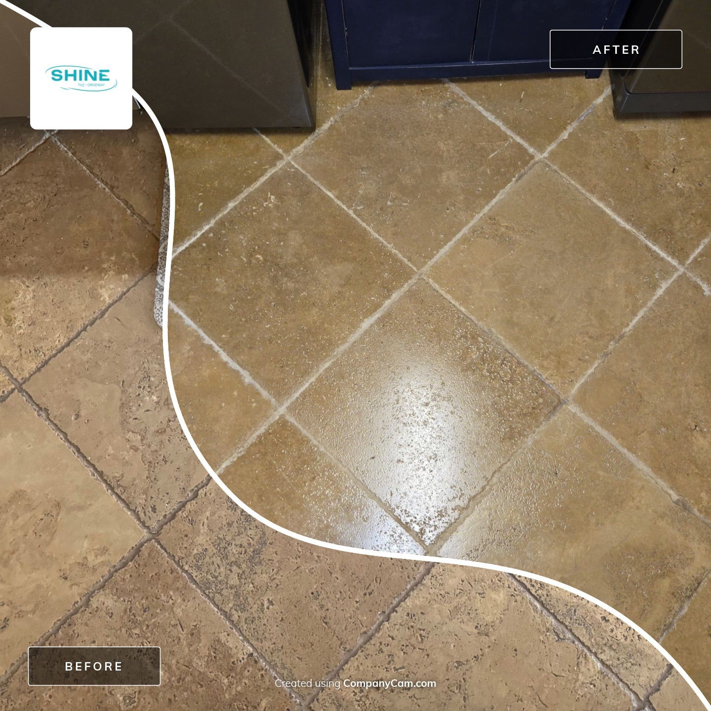 Project in Boerne by SHINE Tile and Grout Cleaning