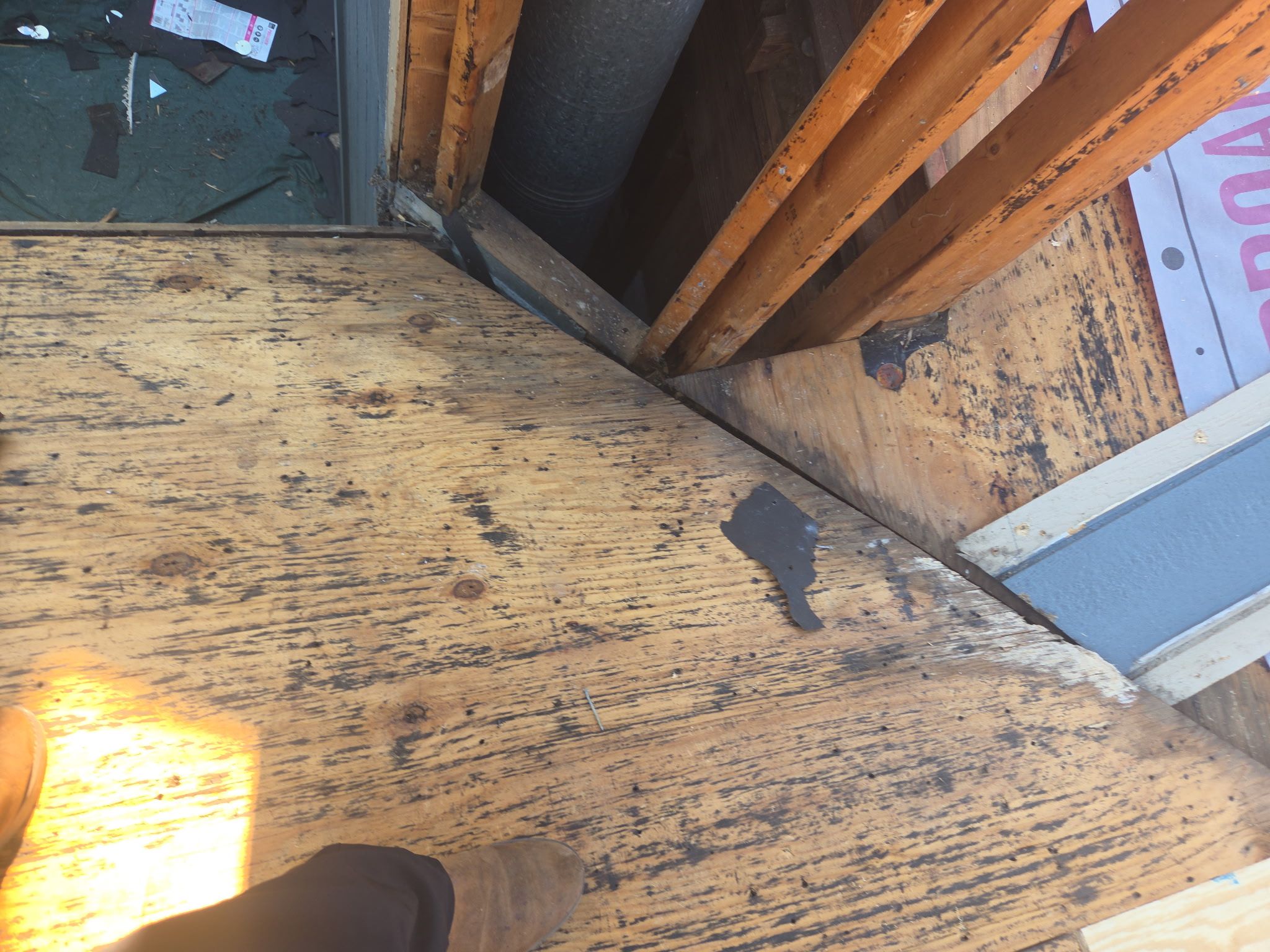 Reroof and custom flashing on duplex in Round Rock by REPS Austin Area Roofer