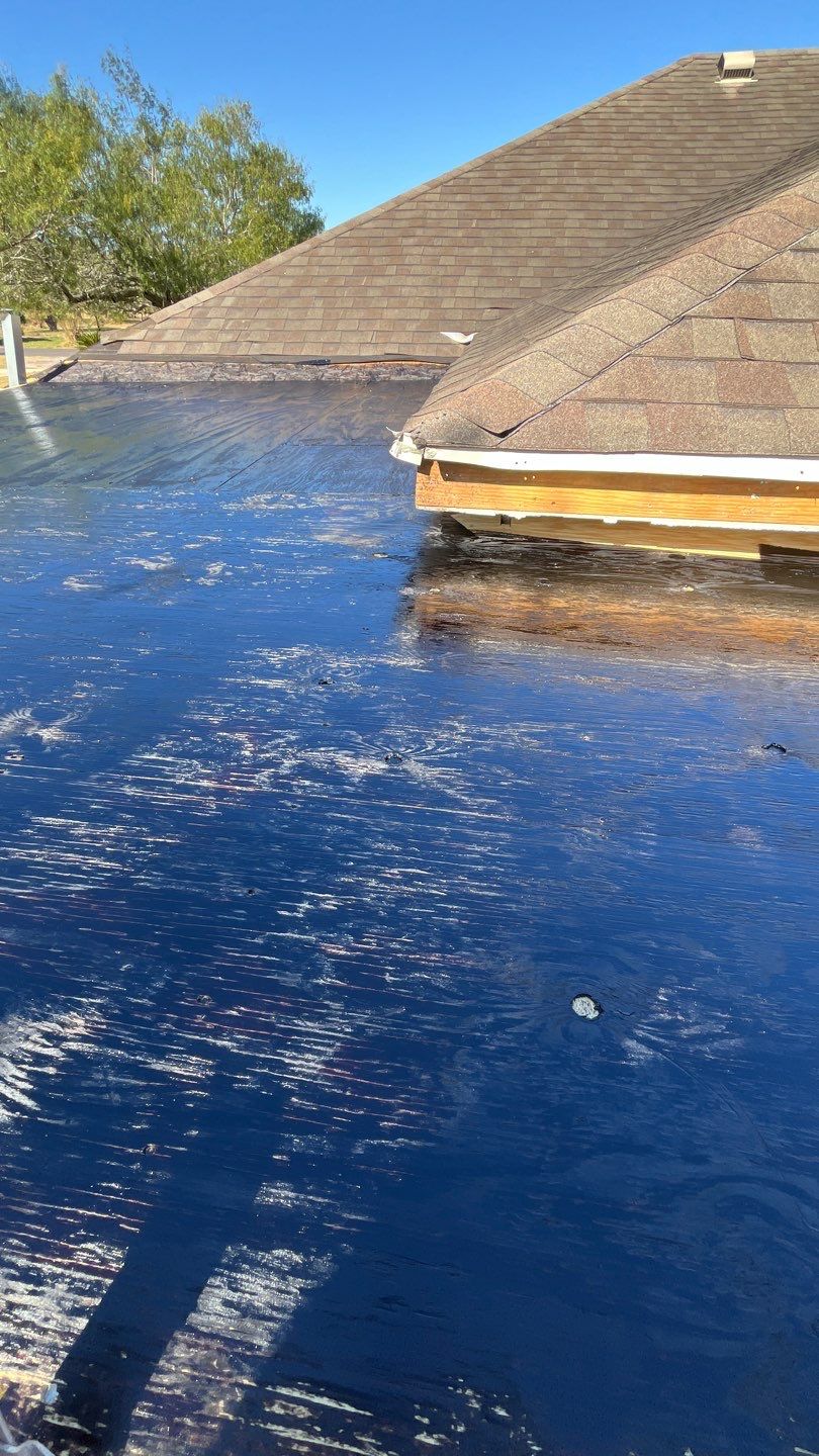 It Ain't Easy getting Shady  by Bayfront Roofing and Construction