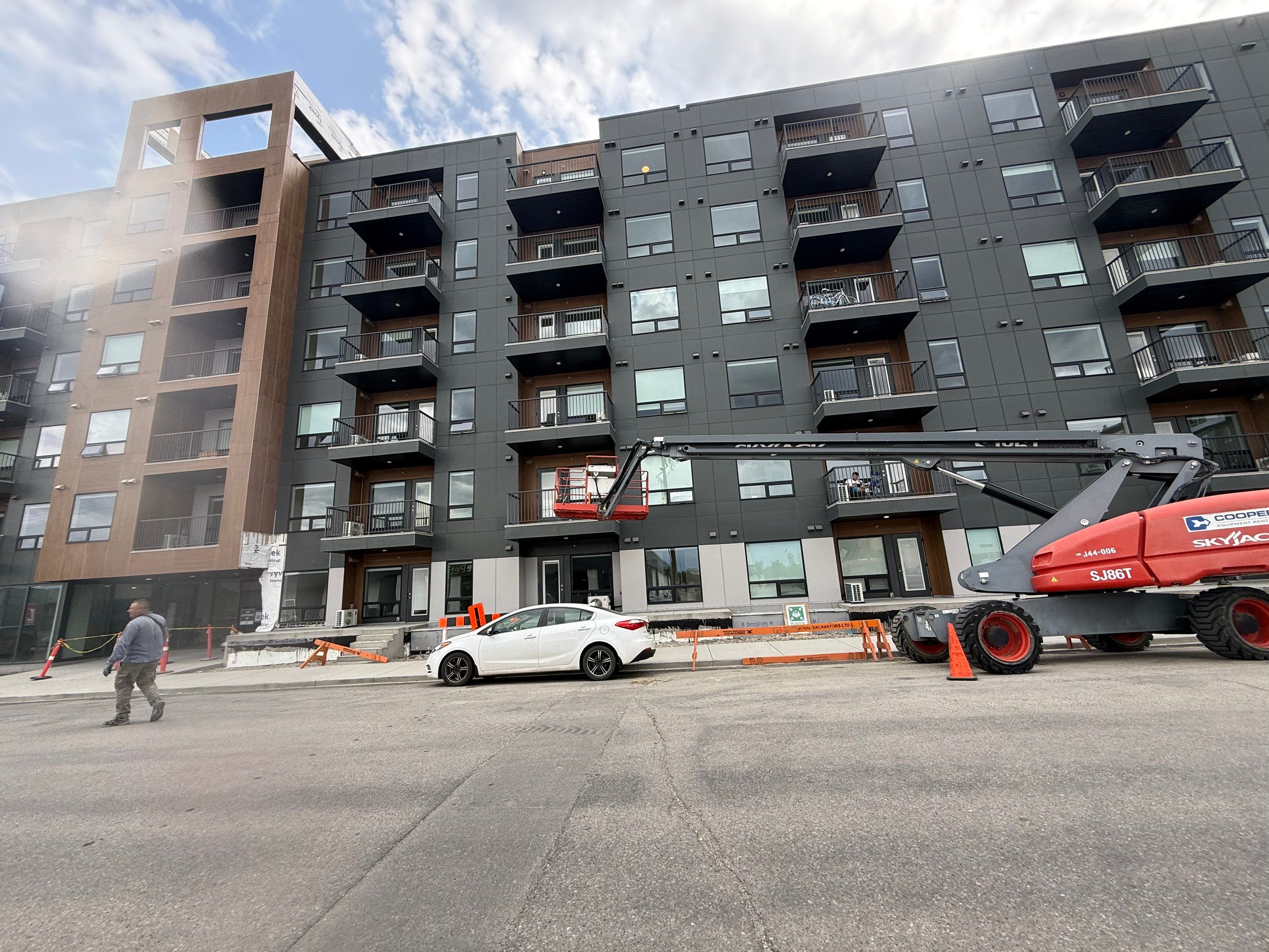 Project in Calgary by TS Construction Inc