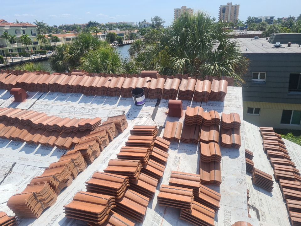 Residential Roofing Installation using WestLake Roofing Tile by BLUES BROTHERS ROOFING