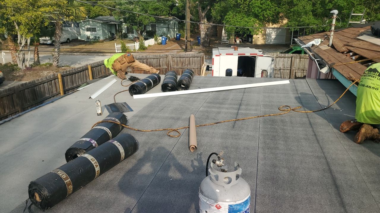 Project in St. Petersburg 33710 by Mitchell Roofing Company LLC 