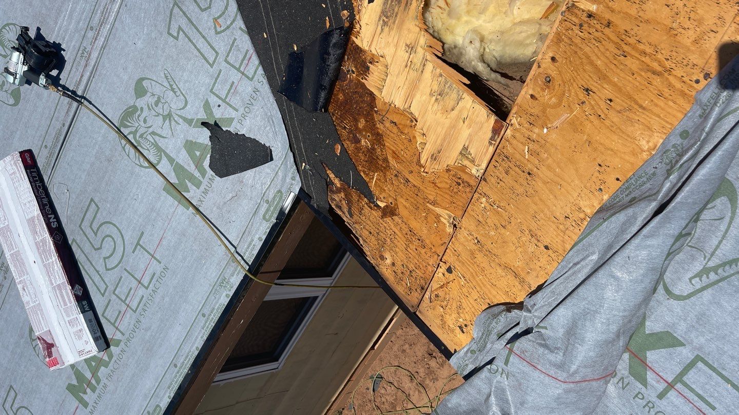 Residential Roofing Installation using GAF Natural Shadow  by A & H Roofing and Contracting