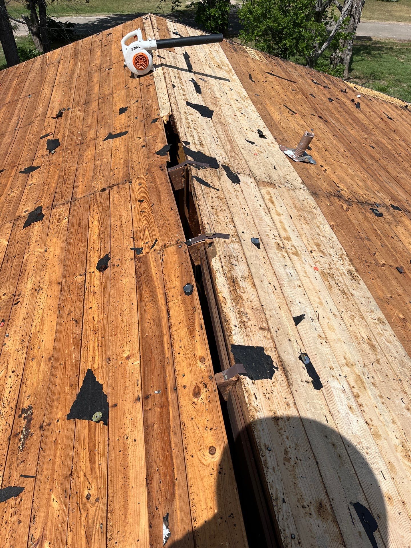 Reroof after a Storm OC Oakridge  by Berry Good Roofing 