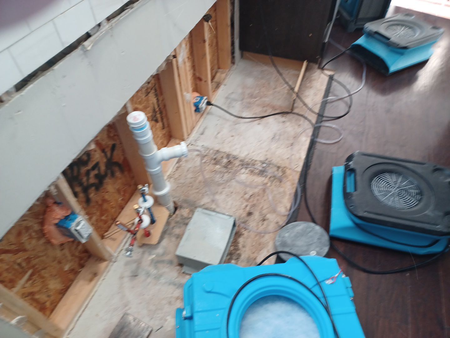 Project in West Bloomfield by EzDry Water Mitigation & Property Restoration