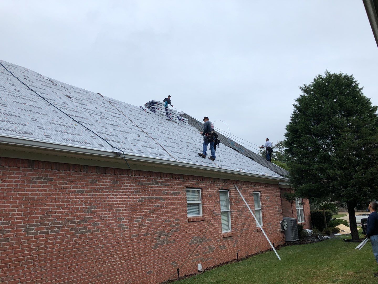 Residential Roofing Installation using Roof Replacement by American Roofing & Construction LLC
