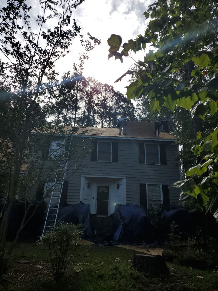 Residential Roofing and Porch Rebuild using Owens Corning Duration Shingles by Indigo State Roofing
