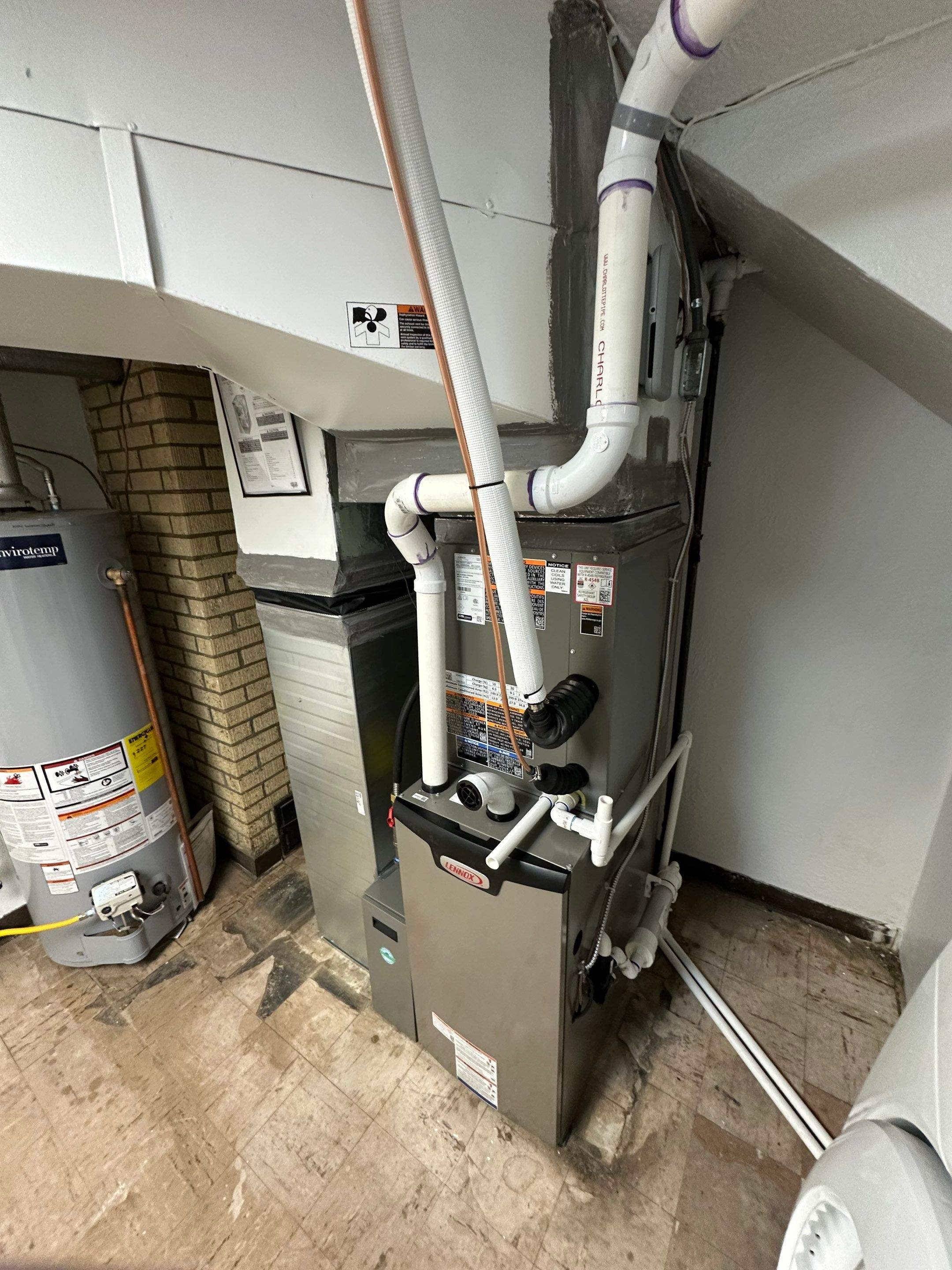 System Upgrade: 75-Year-Old Furnace Replacement by Halo Heating and Air