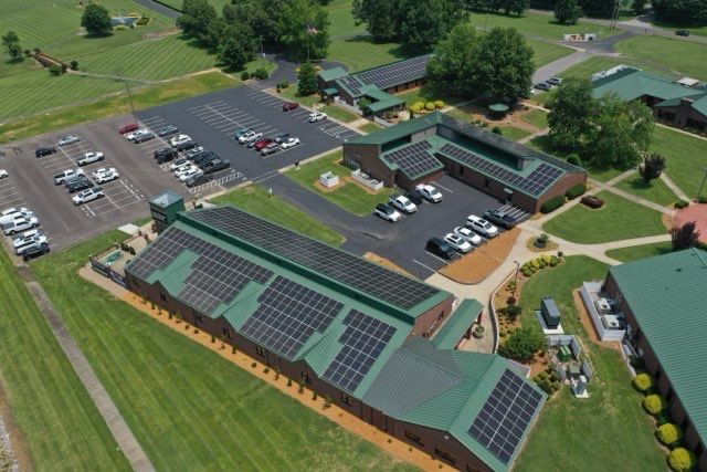 Project in Mayfield by Green Wave Solar 