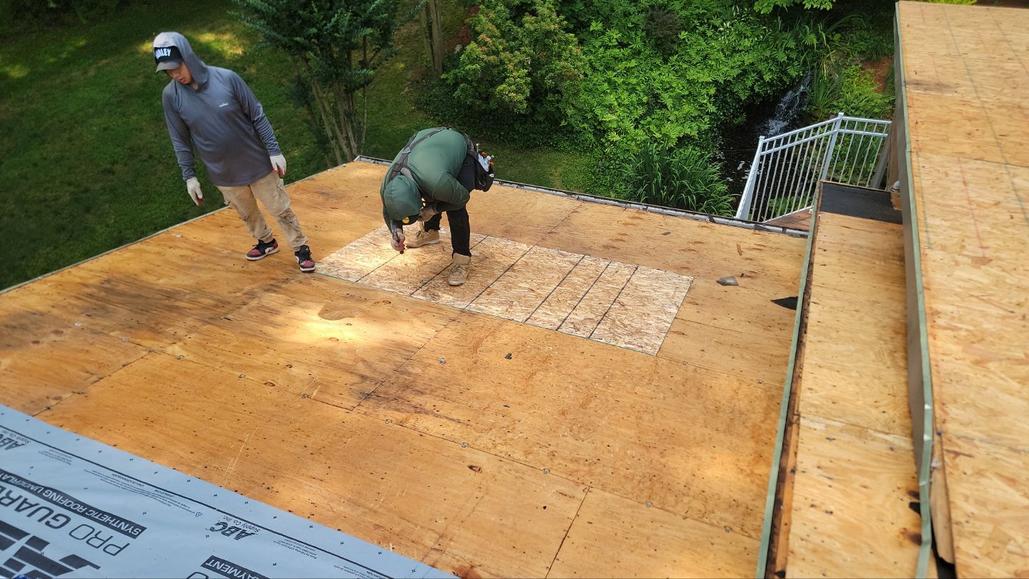 Roof Installation using GAF Timberline HDZ by ExteriorPros