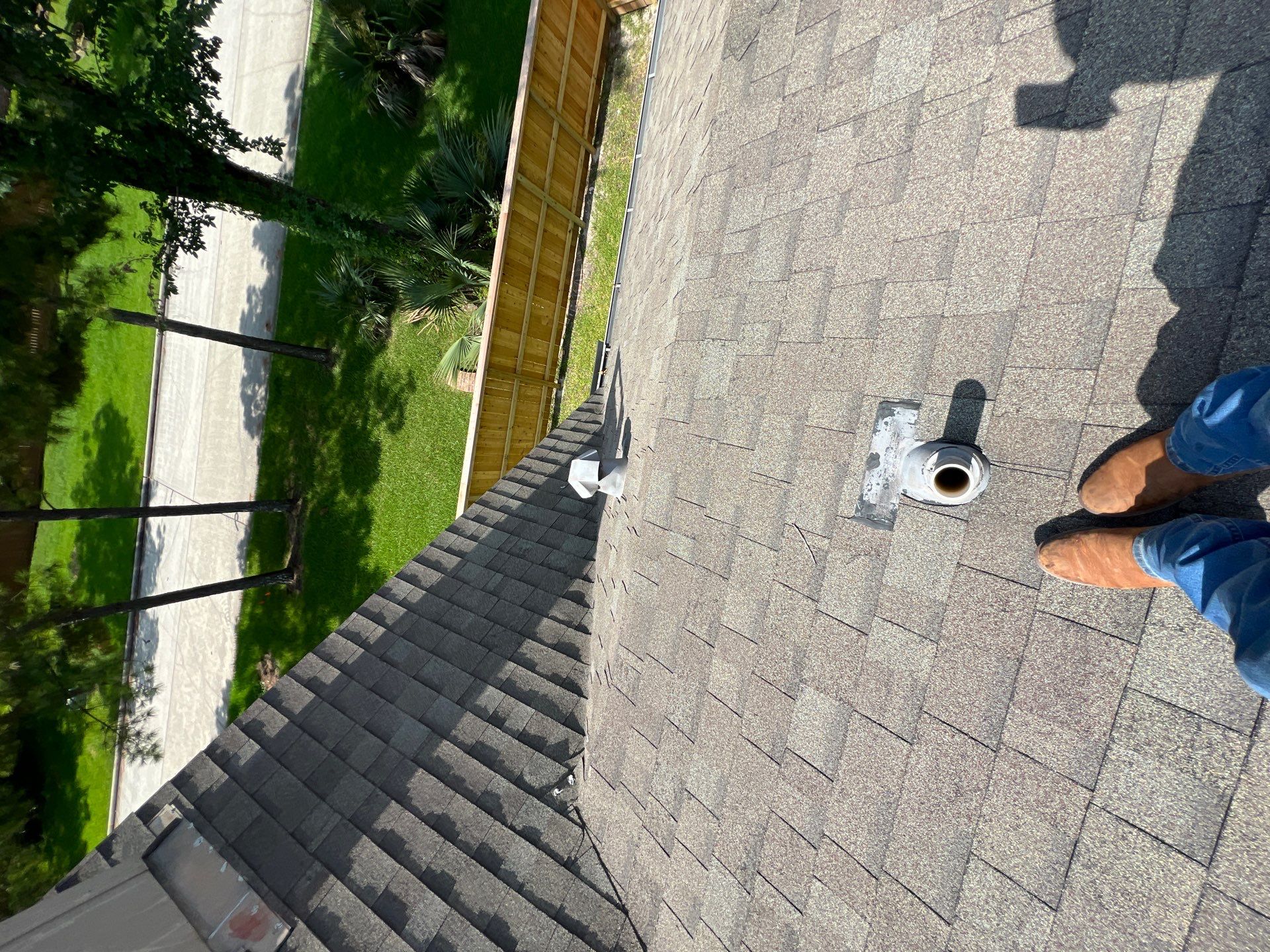 Hail Damage using Owen's Corning Duration (Lifetime) Shingles by Roof Repair Company