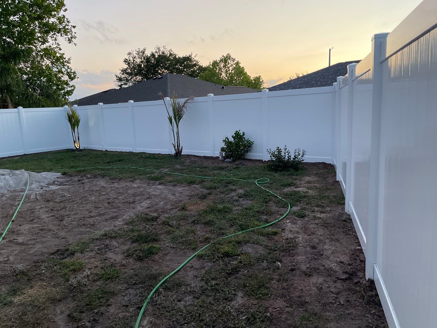 Riverview, FL 6ft. Tall White Vinyl Privacy Fence by Asap fence and gates, LLC