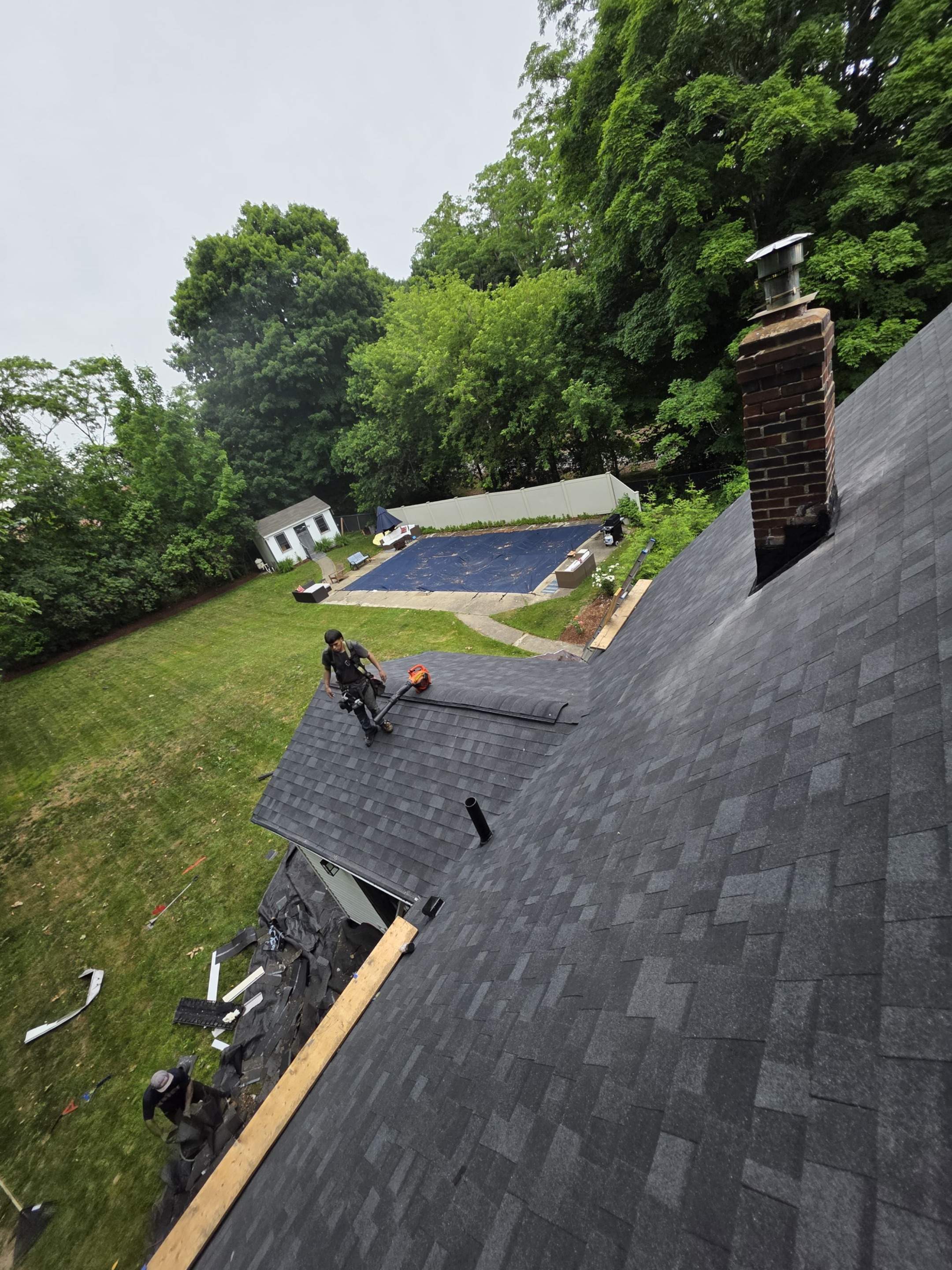 Bold New Look for a Newburyport Home — Full Roof Replacement in Onyx Black by JOHNNYS PRO