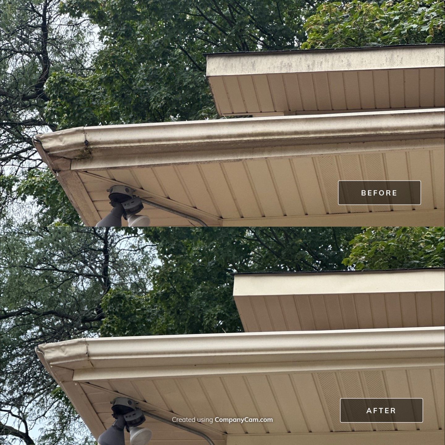 Project in Arlington Heights by Simmons Power & Soft Washing