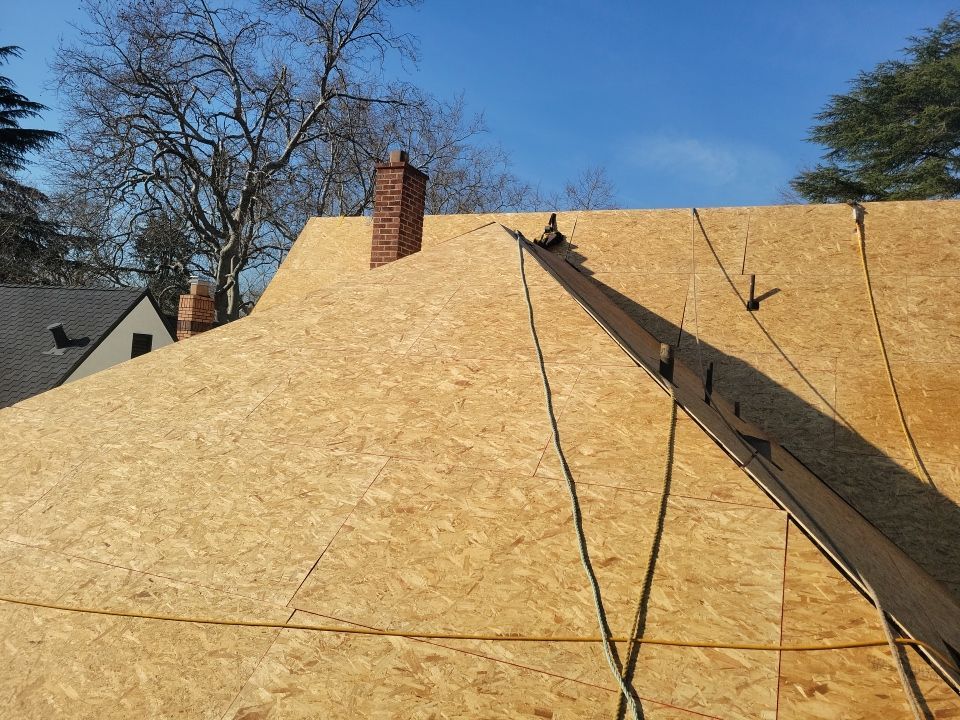 Residential Roofing Installation using Owens Corning Roofing Shingles by Byers Enterprises 