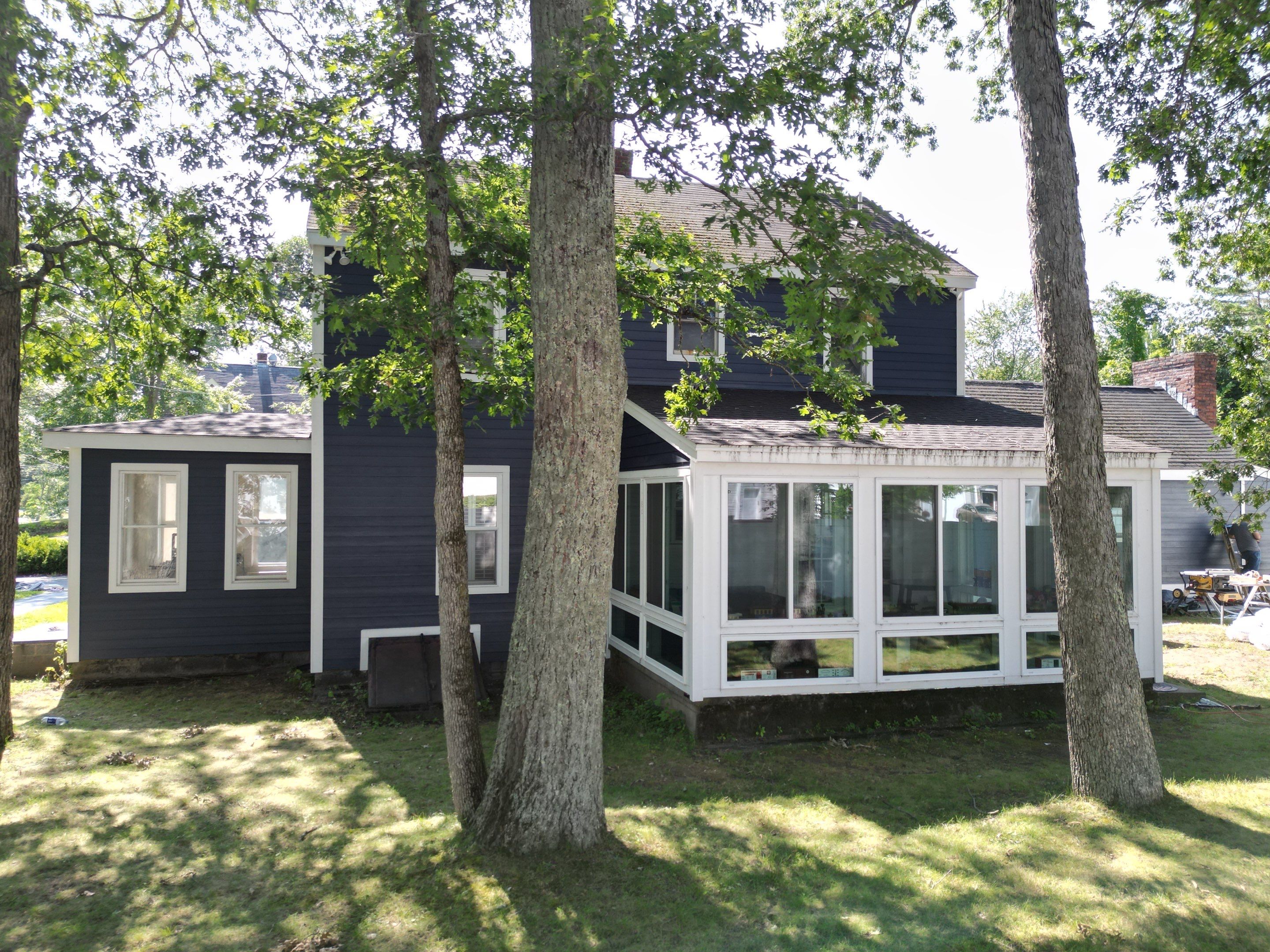 James Hardie Lap Siding Installation in Chelmsford, MA by Mighty Dog Roofing of Greater Middlesex County