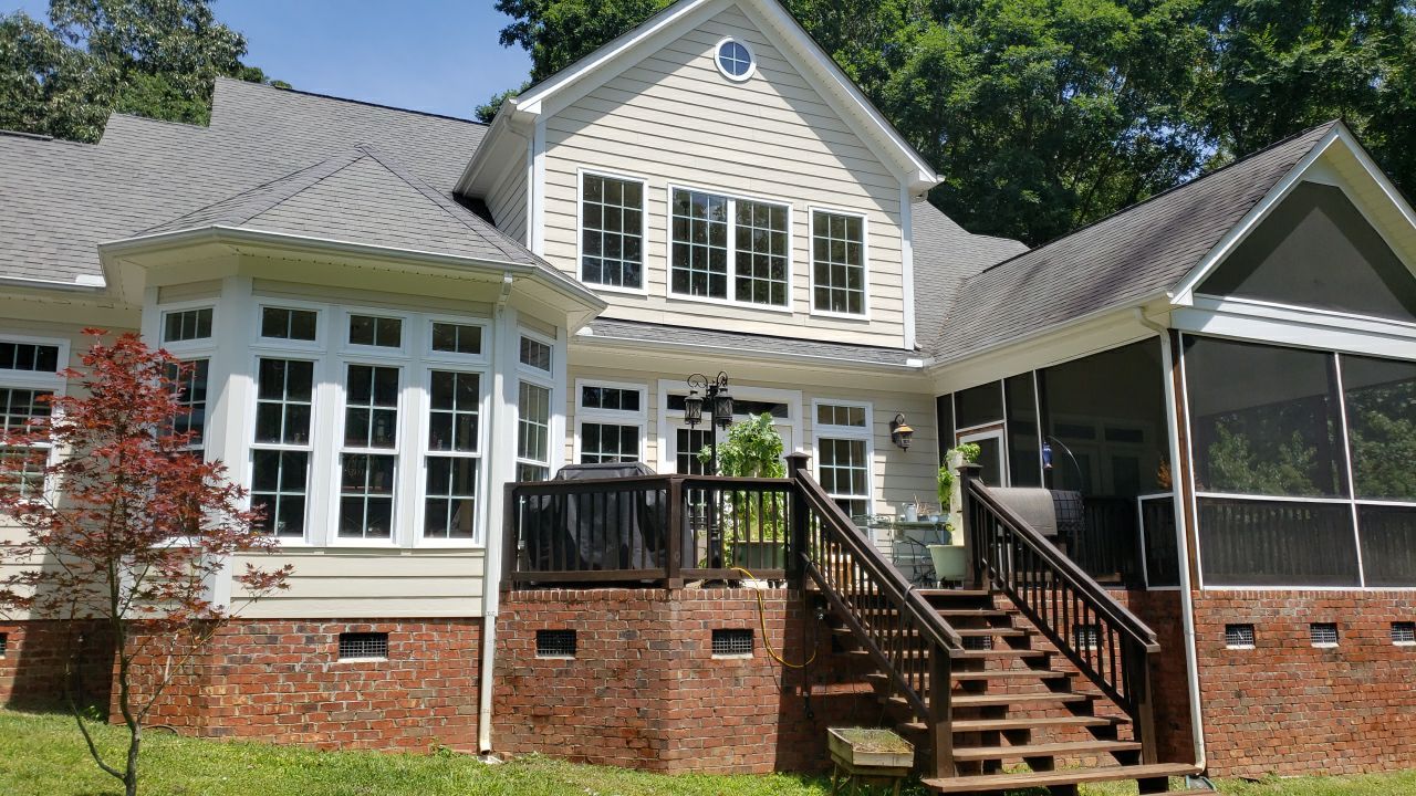 House Wash using cleaner by Power Wash Masters LLC