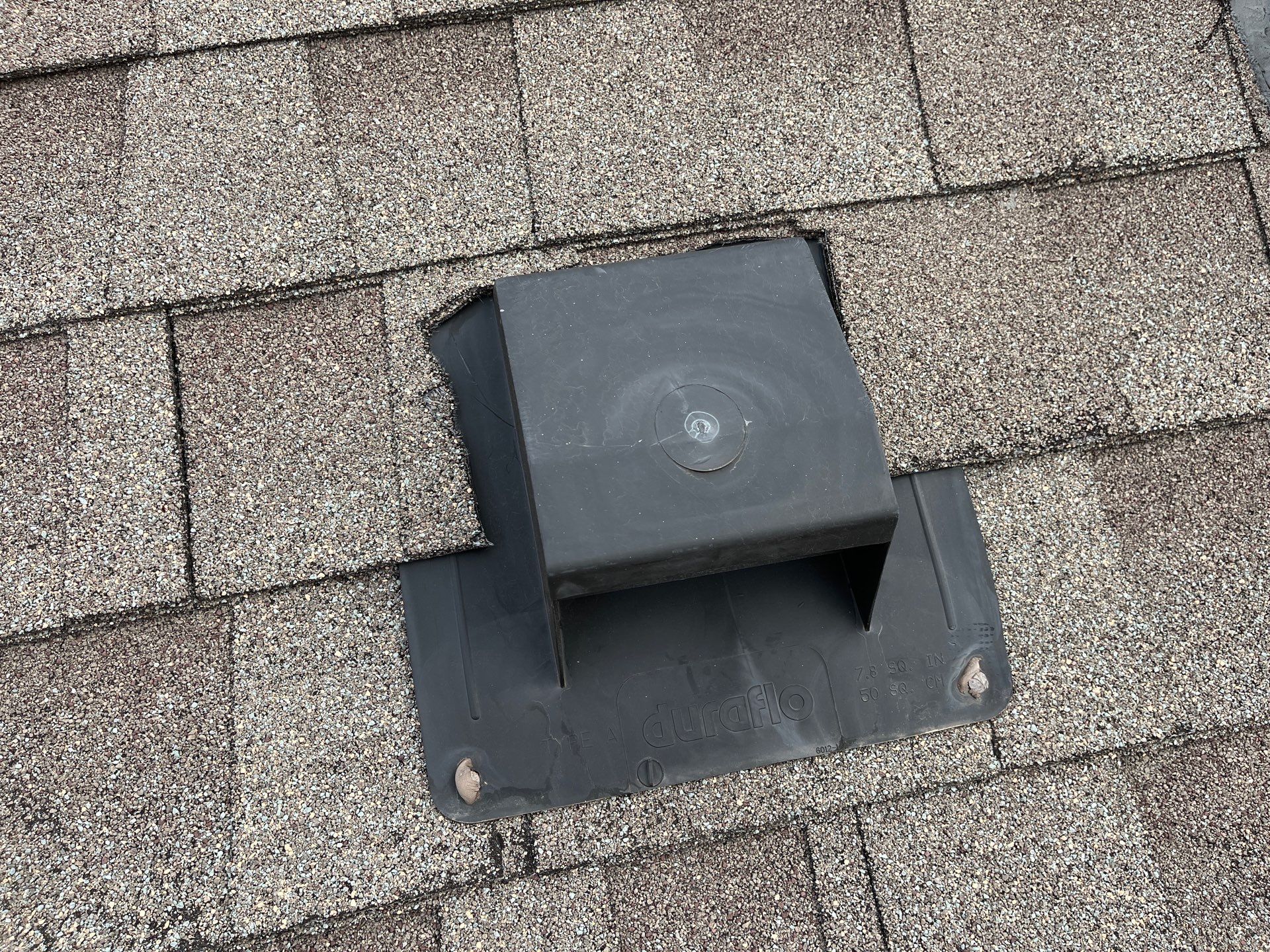 Hail Damage using Owen's Corning Duration (Lifetime) Shingles by Roof Repair Company