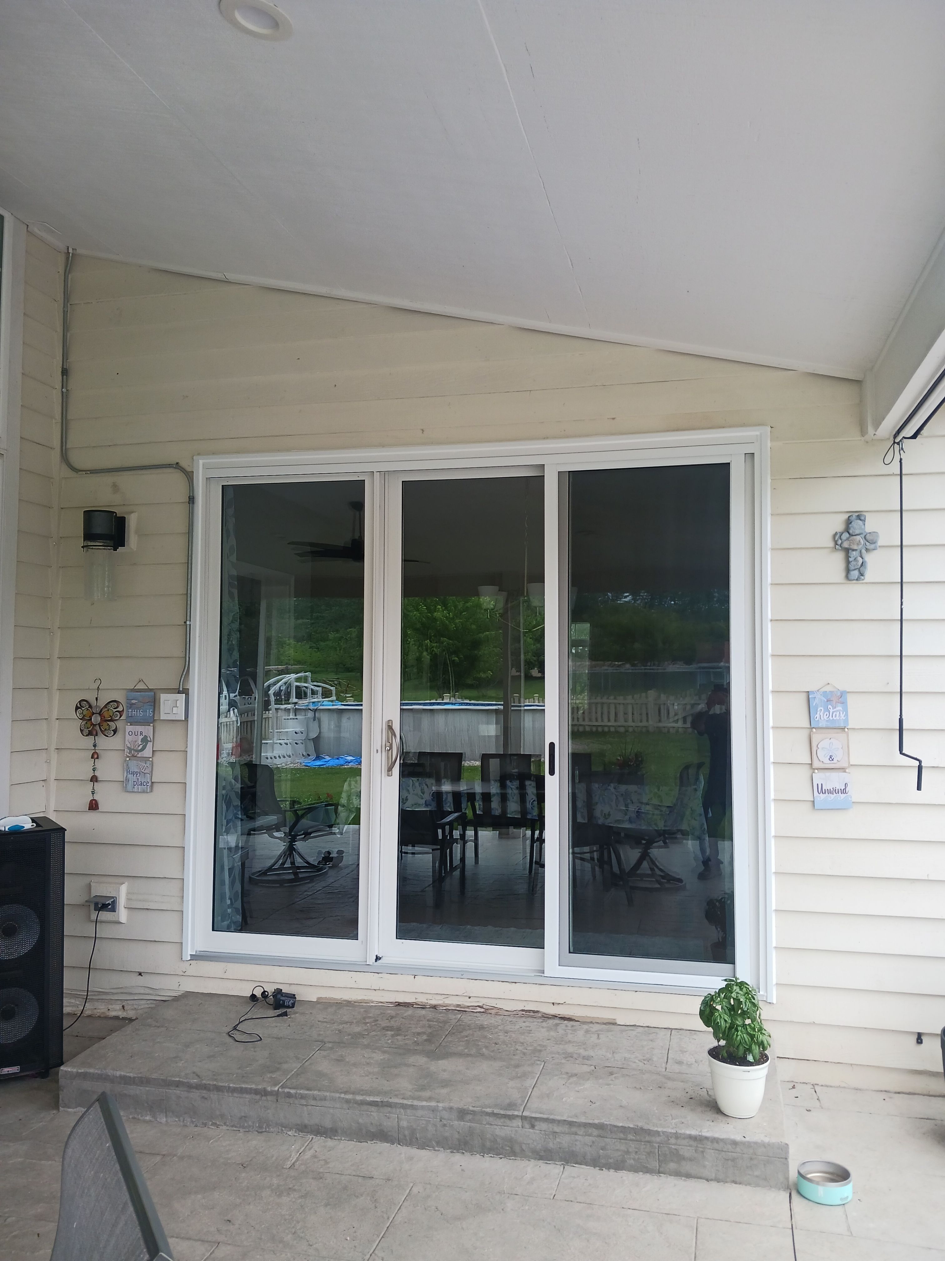 New Patio Door by NextWave Construction