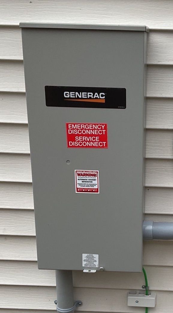 22KW Generac Home Standby Generator Installed by ZAM Electric
