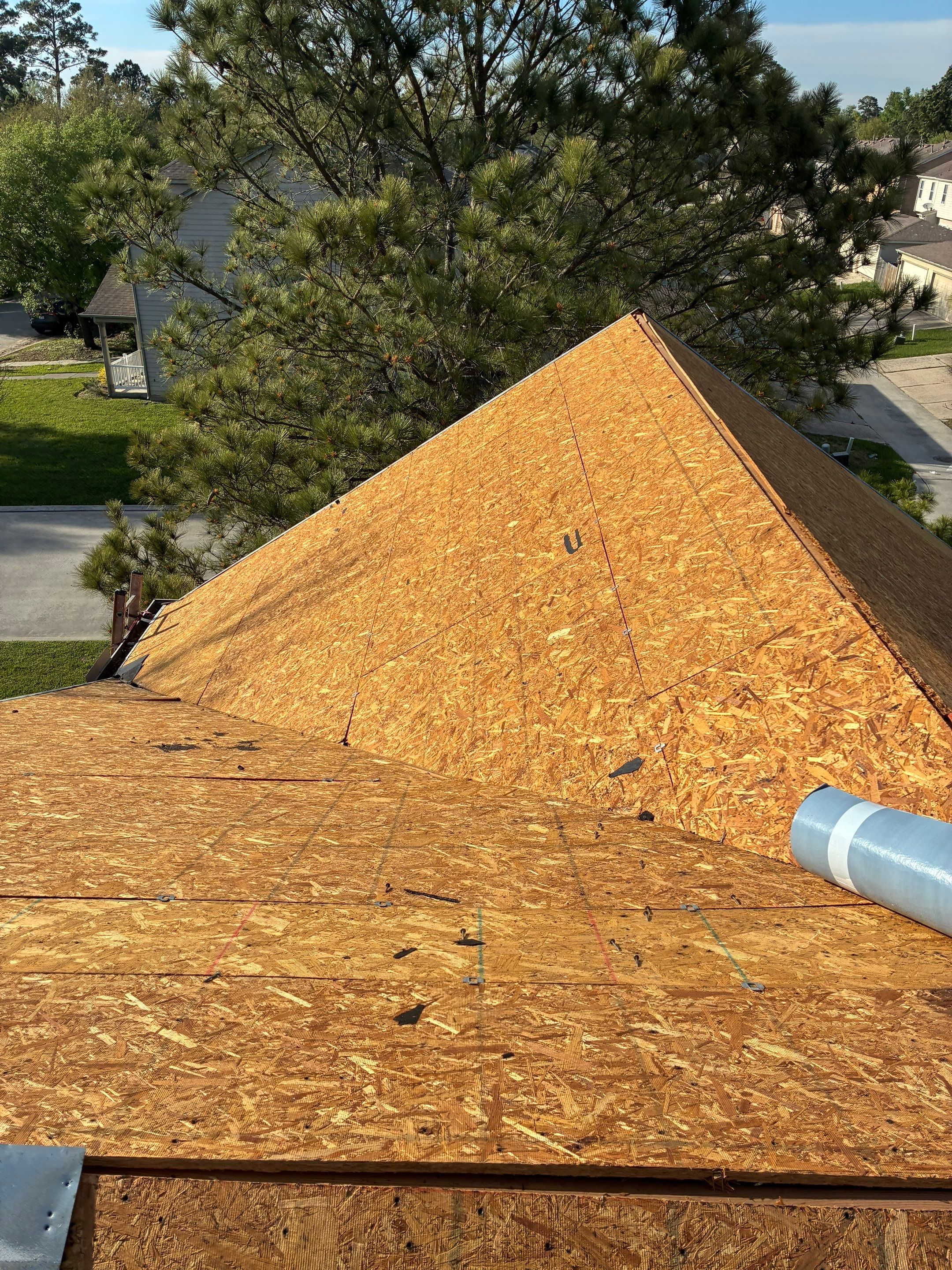 Townhome Reroof by Berry Good Roofing