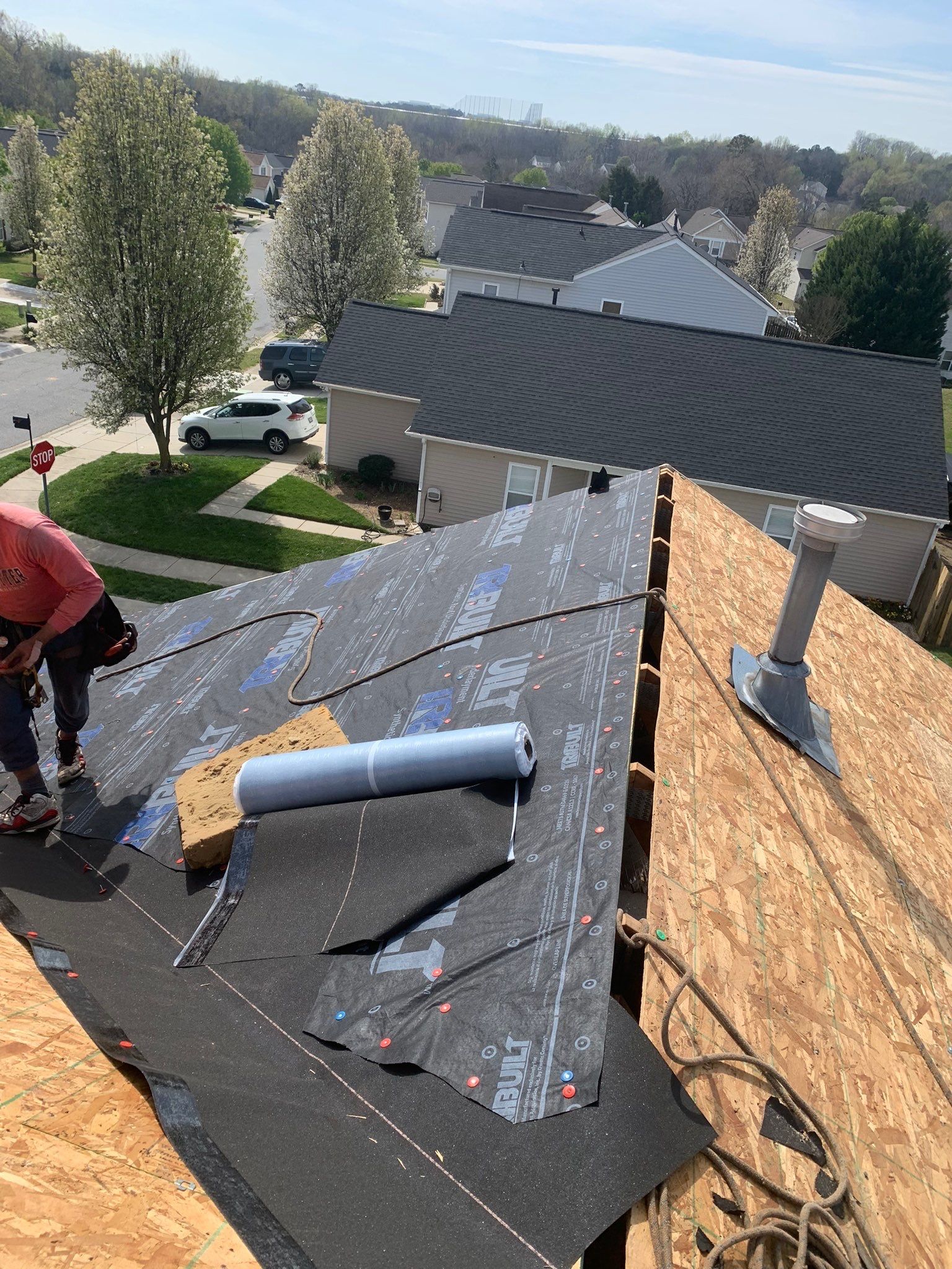 Roof replacement, siding and interior repair by hail and wind damage by Just Brilliant Restoration JBR