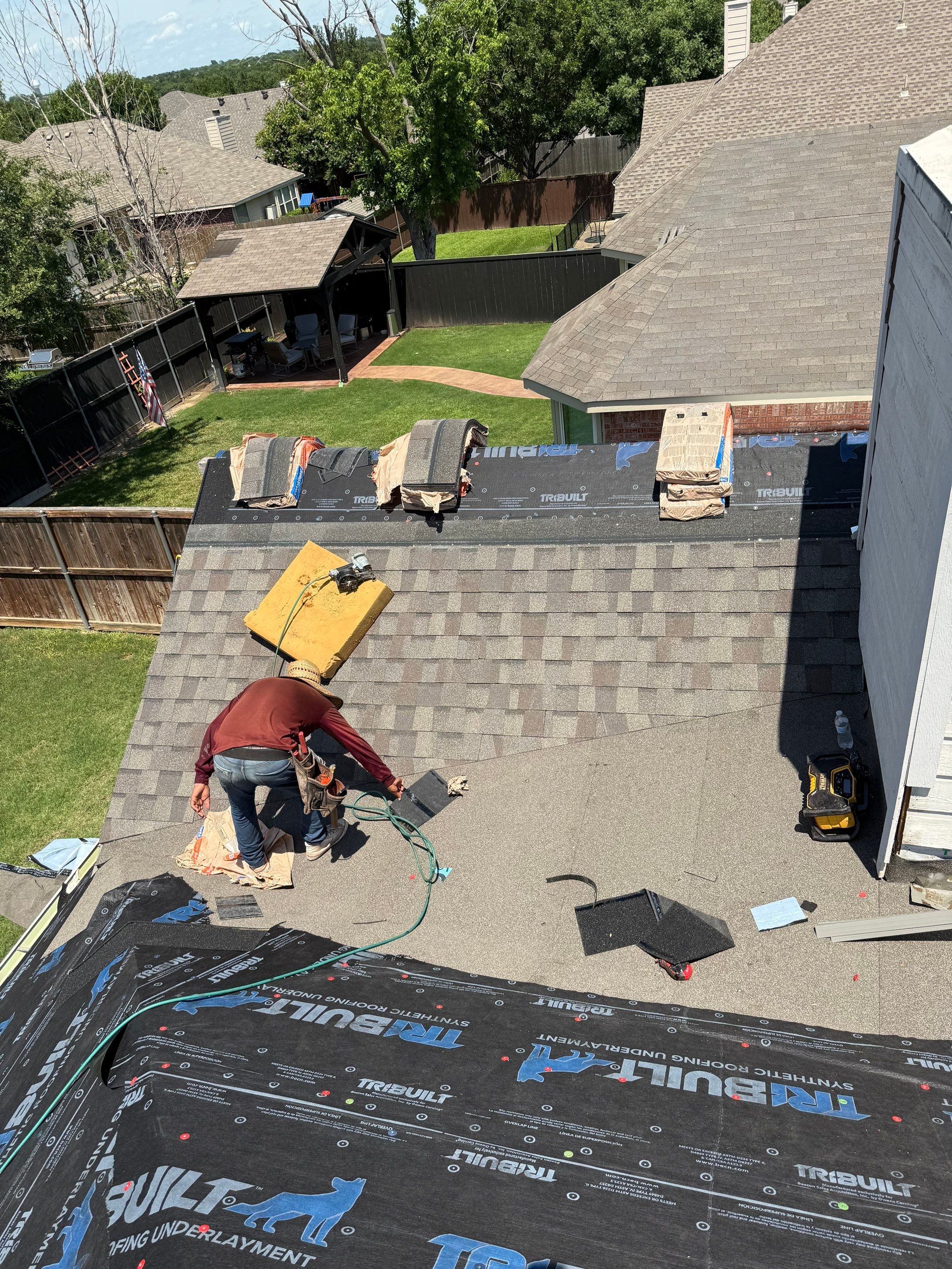Project in Sachse by Rhino Roofing and General Contracting, LLC