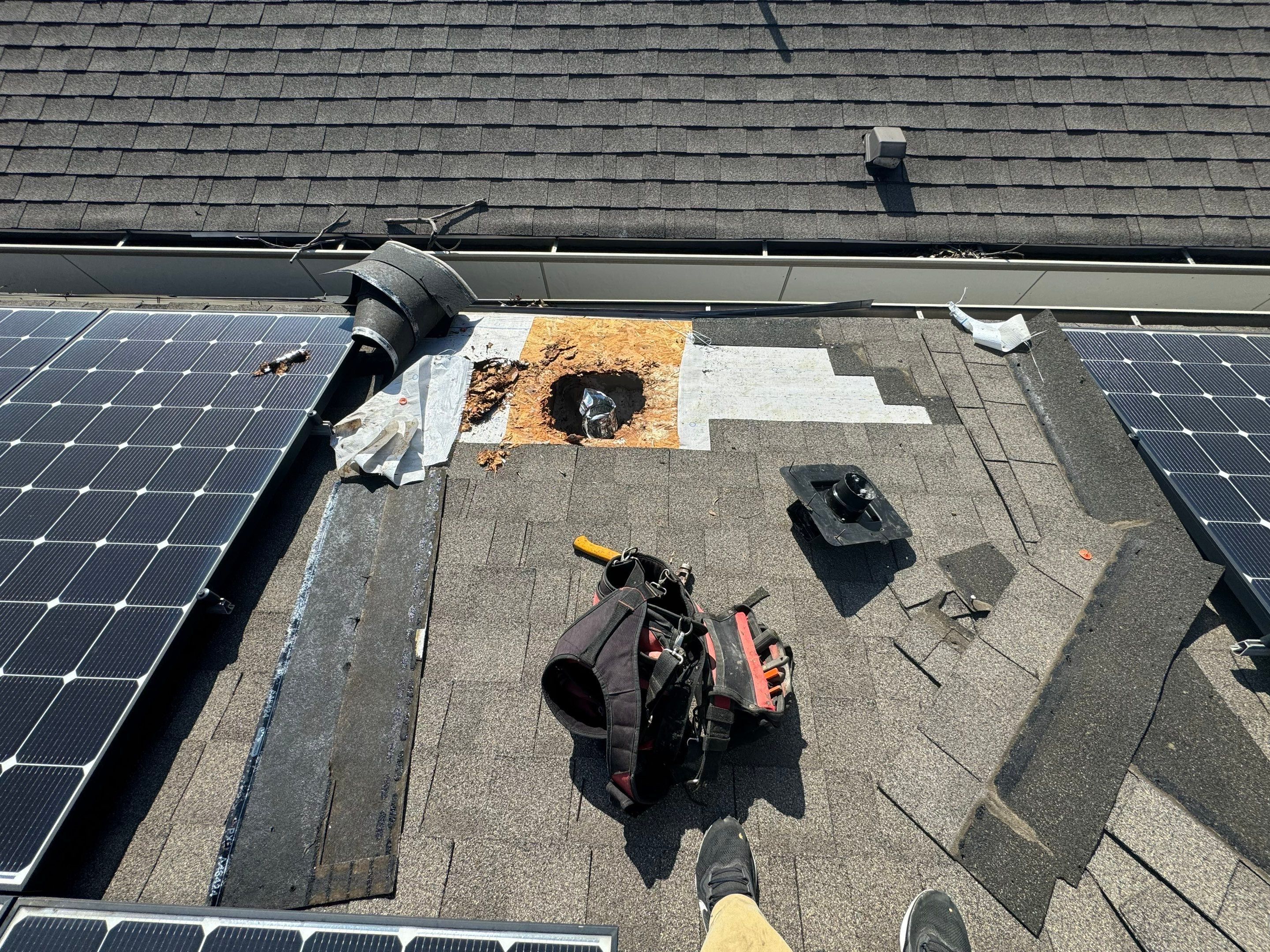 Project in Houston, TX by Associates Roofing Unlimited 