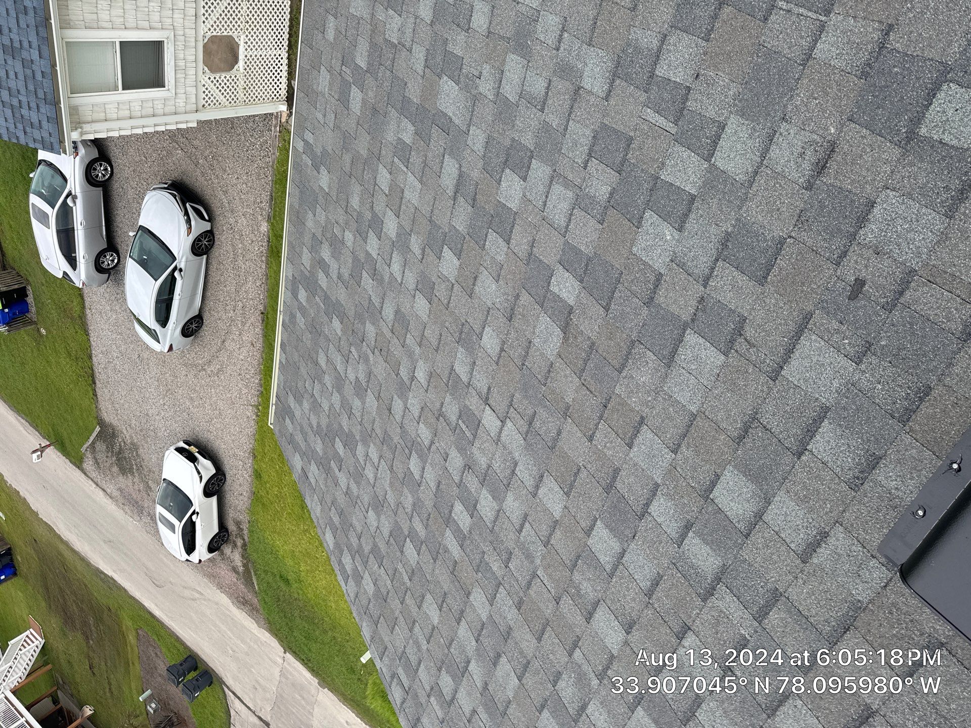 Roof Replacement in Oak Island, NC Using CertainTeed Shadow Ridge Hip & Ridge by RGR Construction and Roofing, LLC