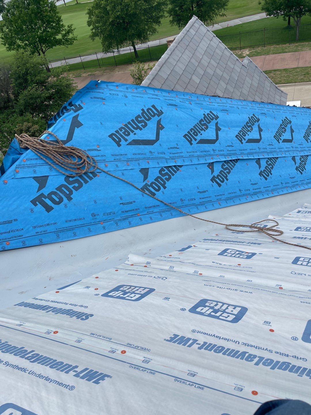 Roof Replacement using Davinci Bell Slate Shingles by Elite Roofing LLC