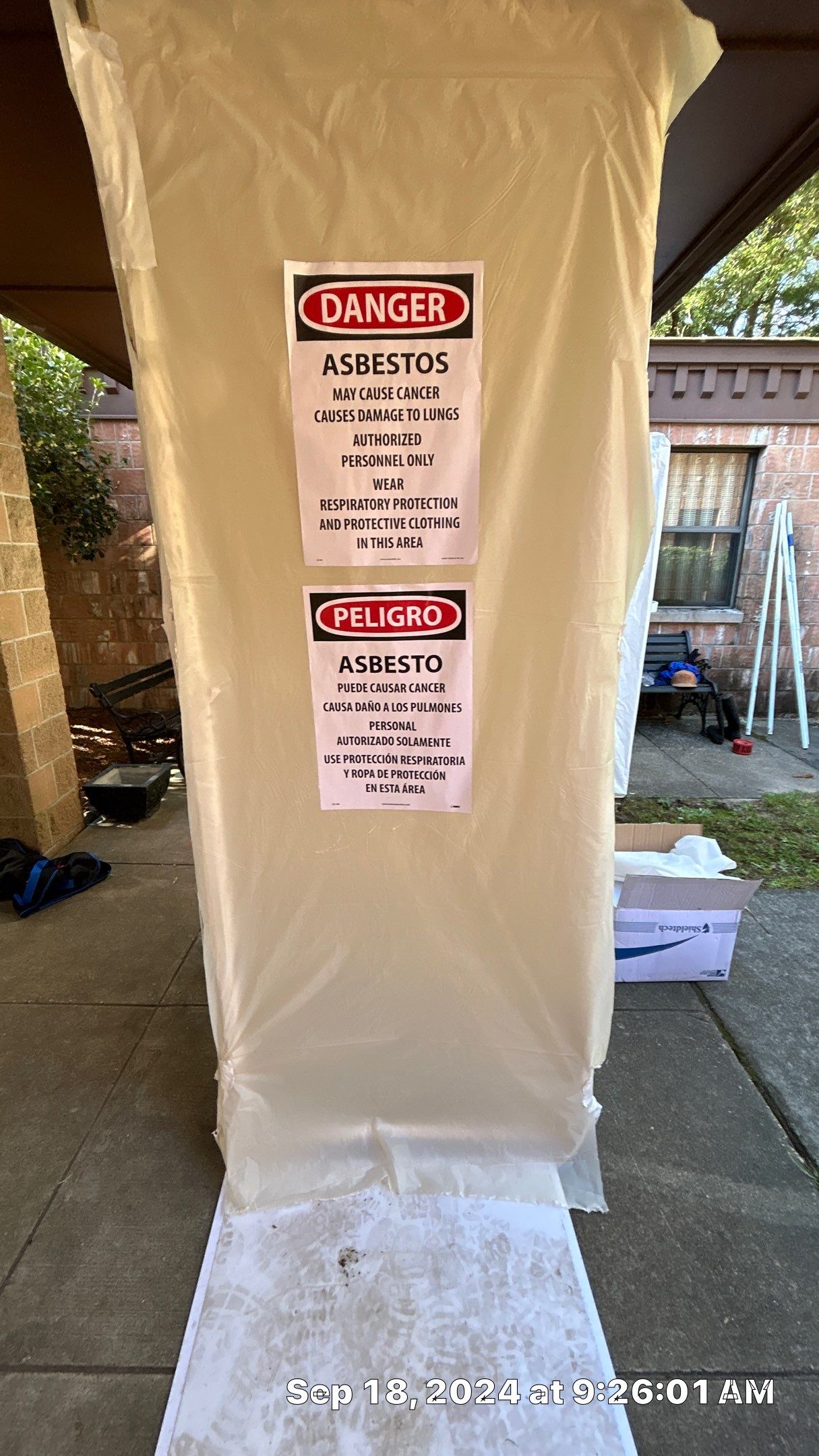 Commercial Abatement plus reconstruction by EAS Environmental, LLC.