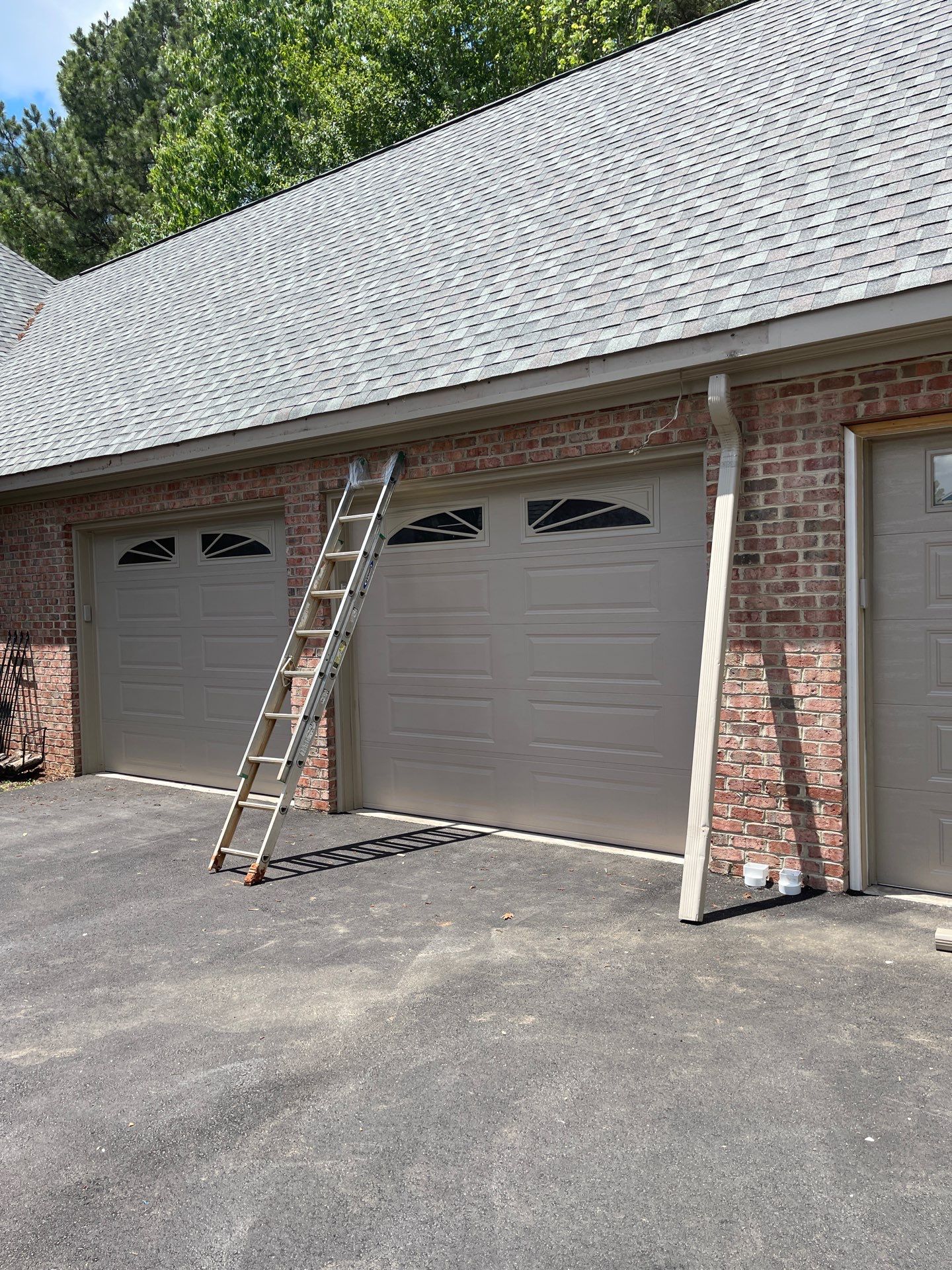Beautiful 6" Seamless Gutter by Peak 2 Peak Services LLC