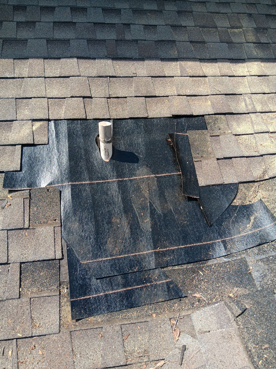 Residential Roofing Repair using Owen's Corning Duration (Lifetime) Shingles by Roof Repair Company