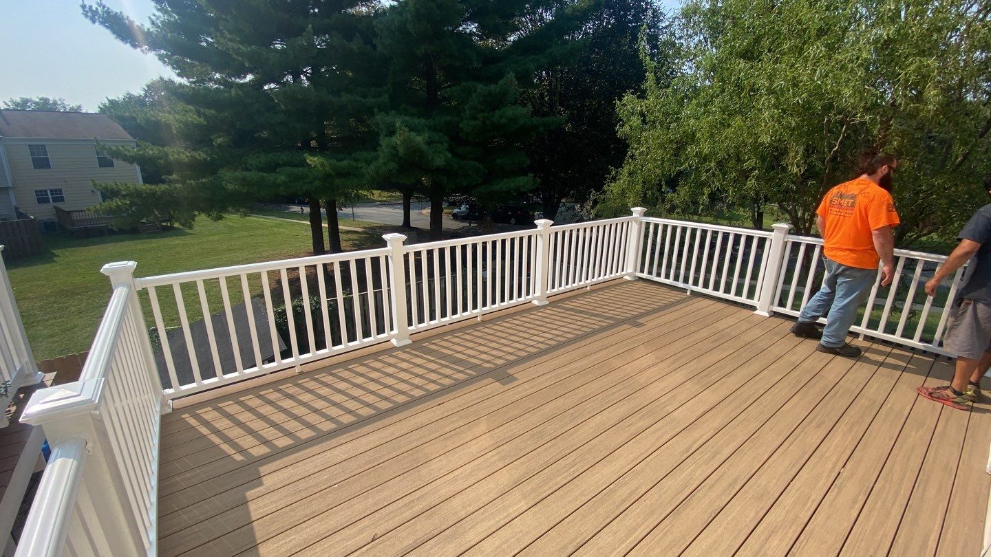 Deck Transformation using Timbertech by The Smet Companies, LLC