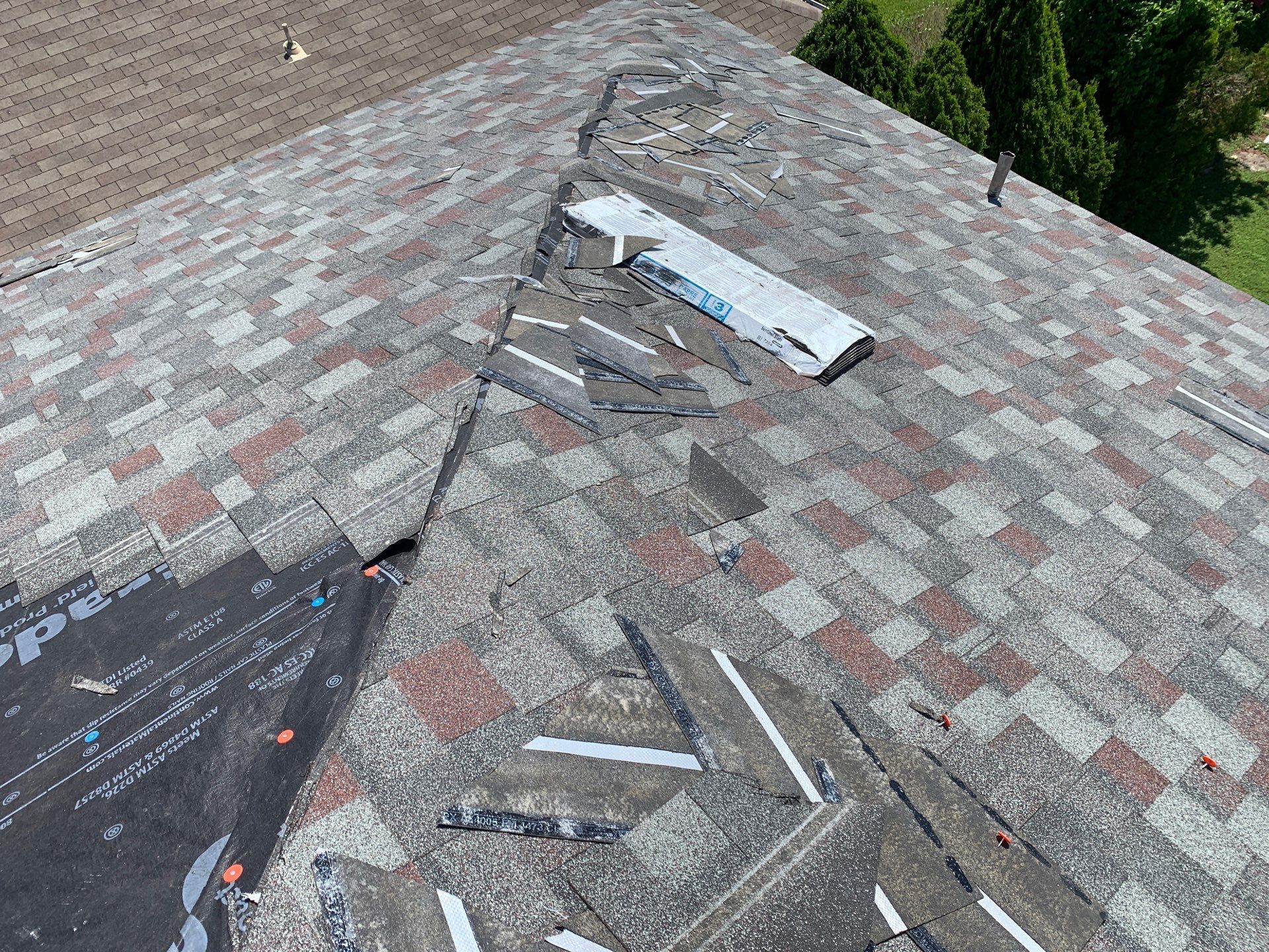 Architectural Shingle Roof Replacement and Sheathing Upgrades in Round Rock by Caliber Restoration LLC