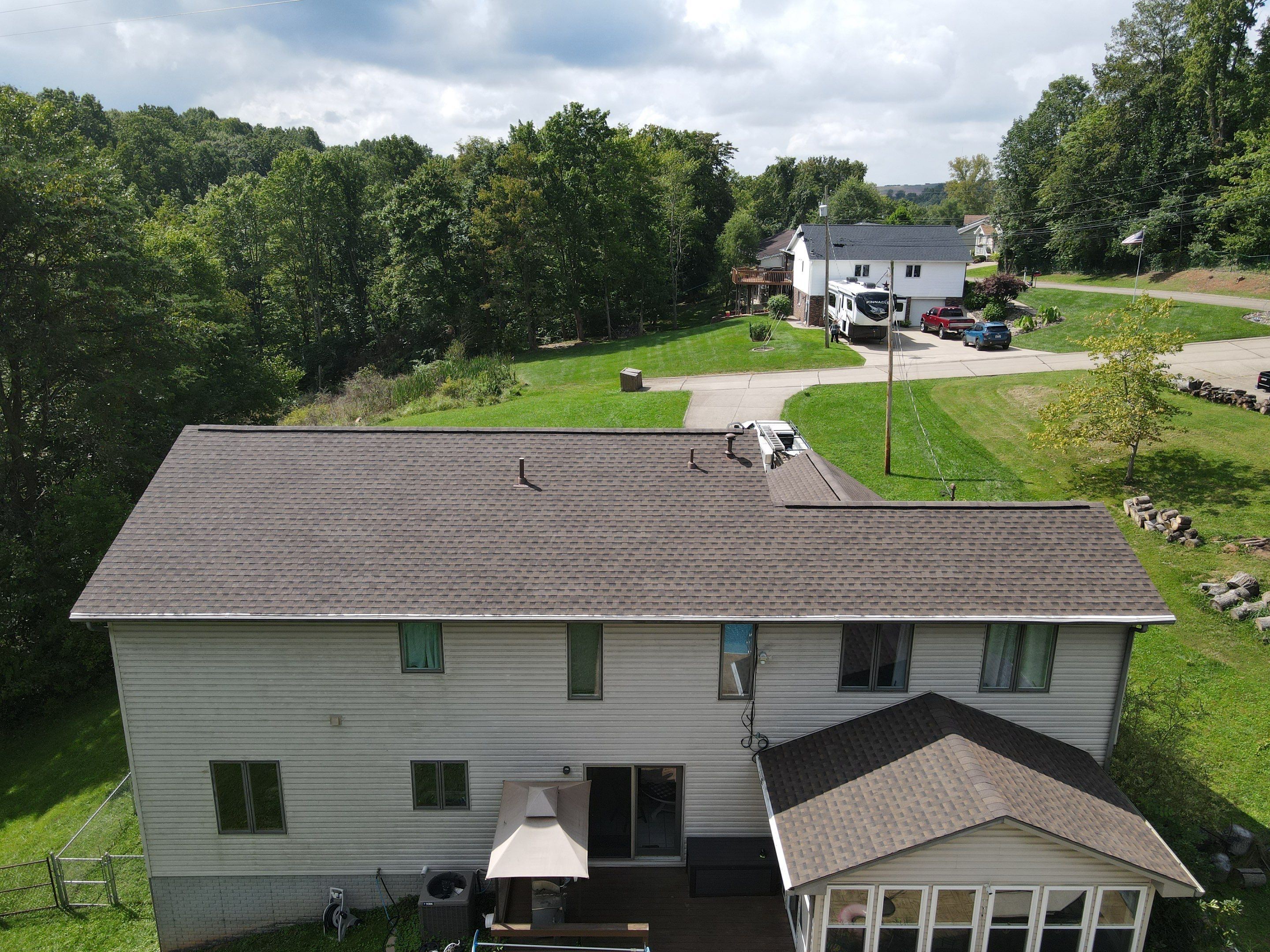 Residential Roofing Installation using Timberline HDZ by Rainstoppers Roofing