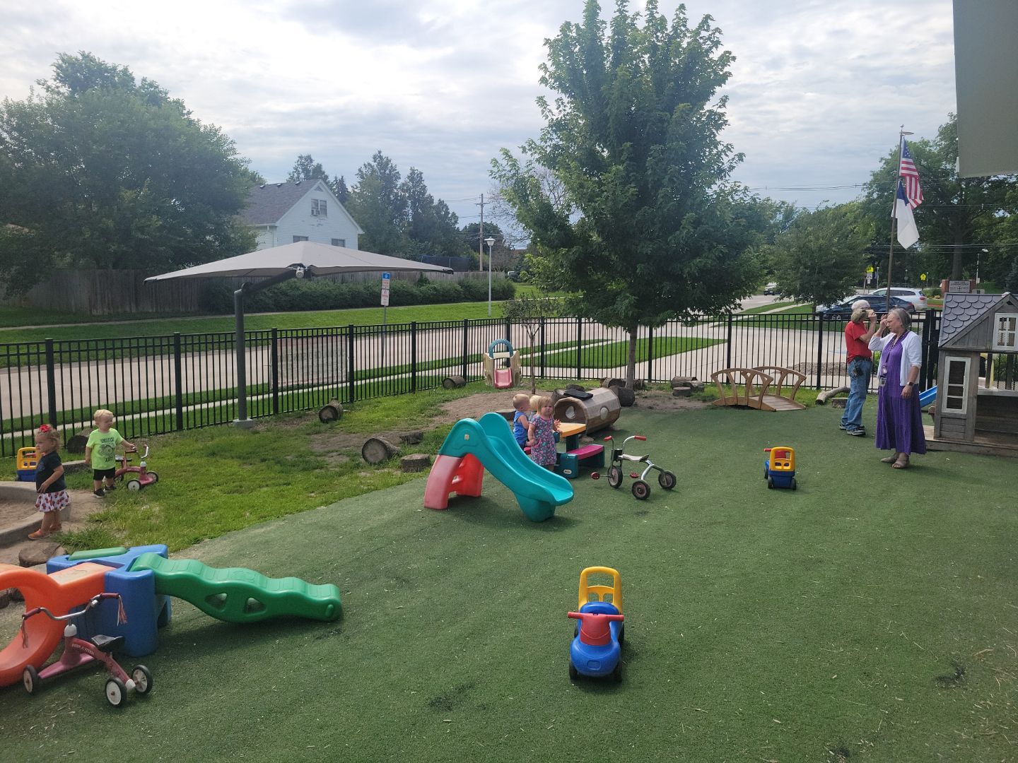 CDC Turf & Playground Project. by New Horizon Landscapes
