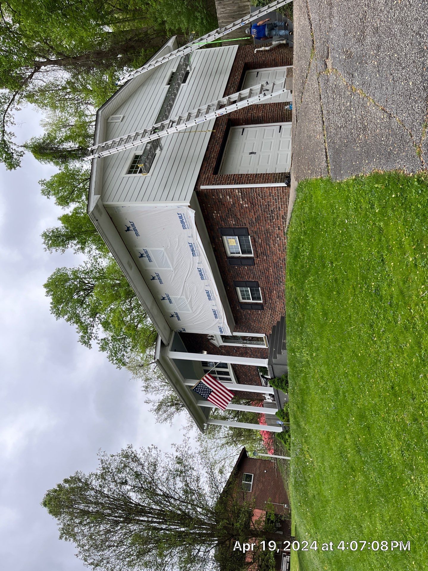 Siding Installation using James Hardie by Fahey Roofing + Contracting
