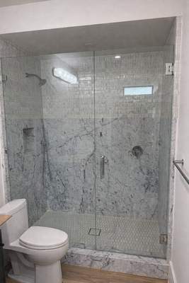 Multiple Frameless Shower Installs