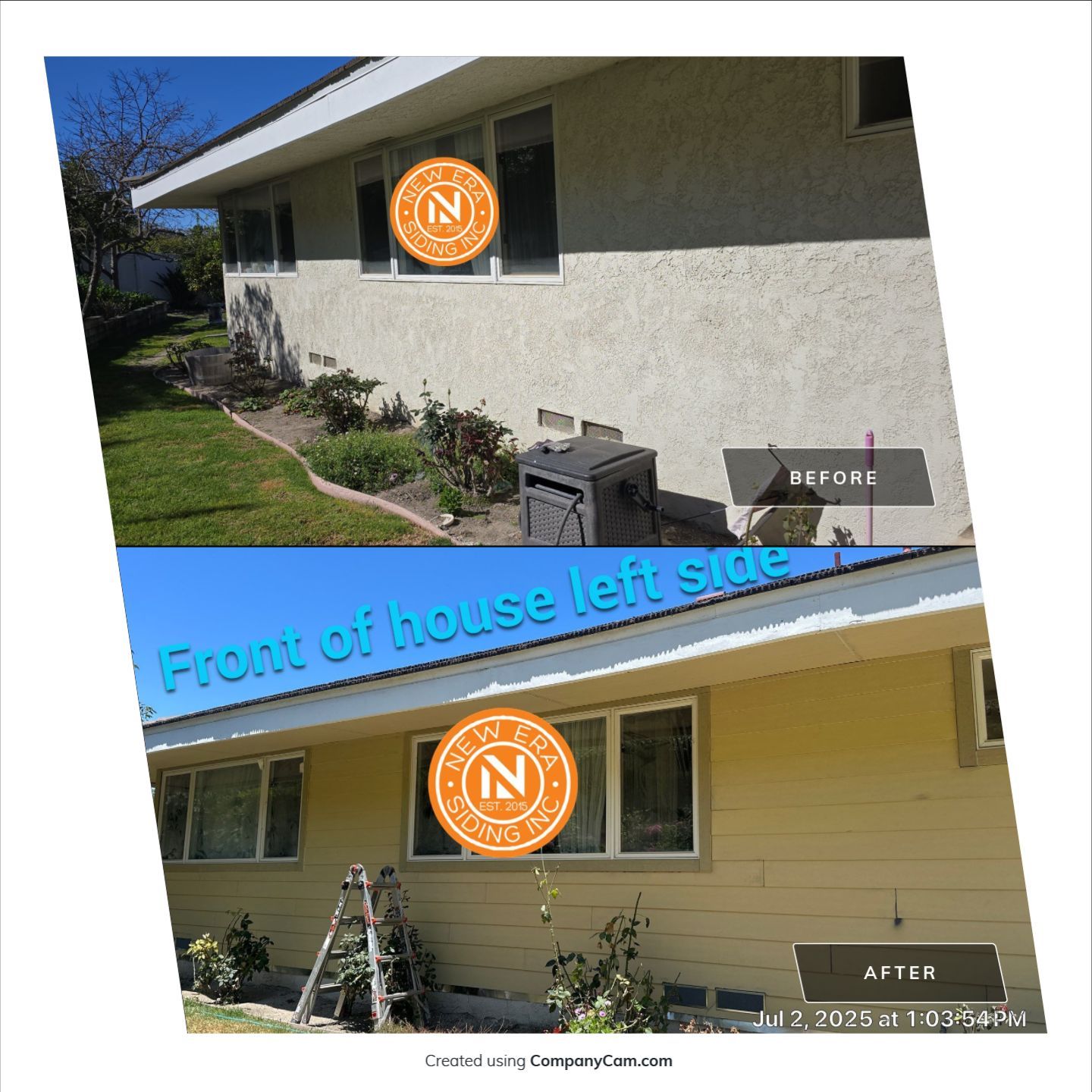 Pre-finish lap siding  by New Era Siding Inc 