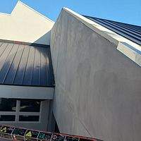 .032 Aluminum 1.5" Mechanical Seam Dark Bronze by Total Roofing System The Metal Roof Experts