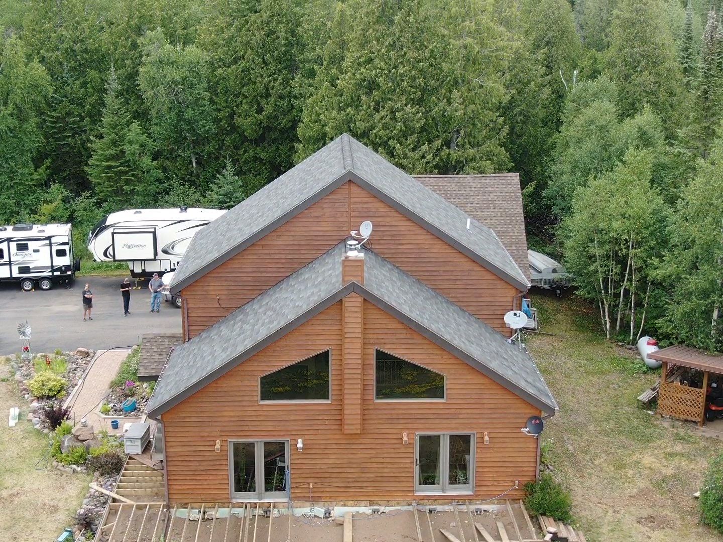 Residential Roofing Installation using GAF shingles by Rhino Roofing LLC