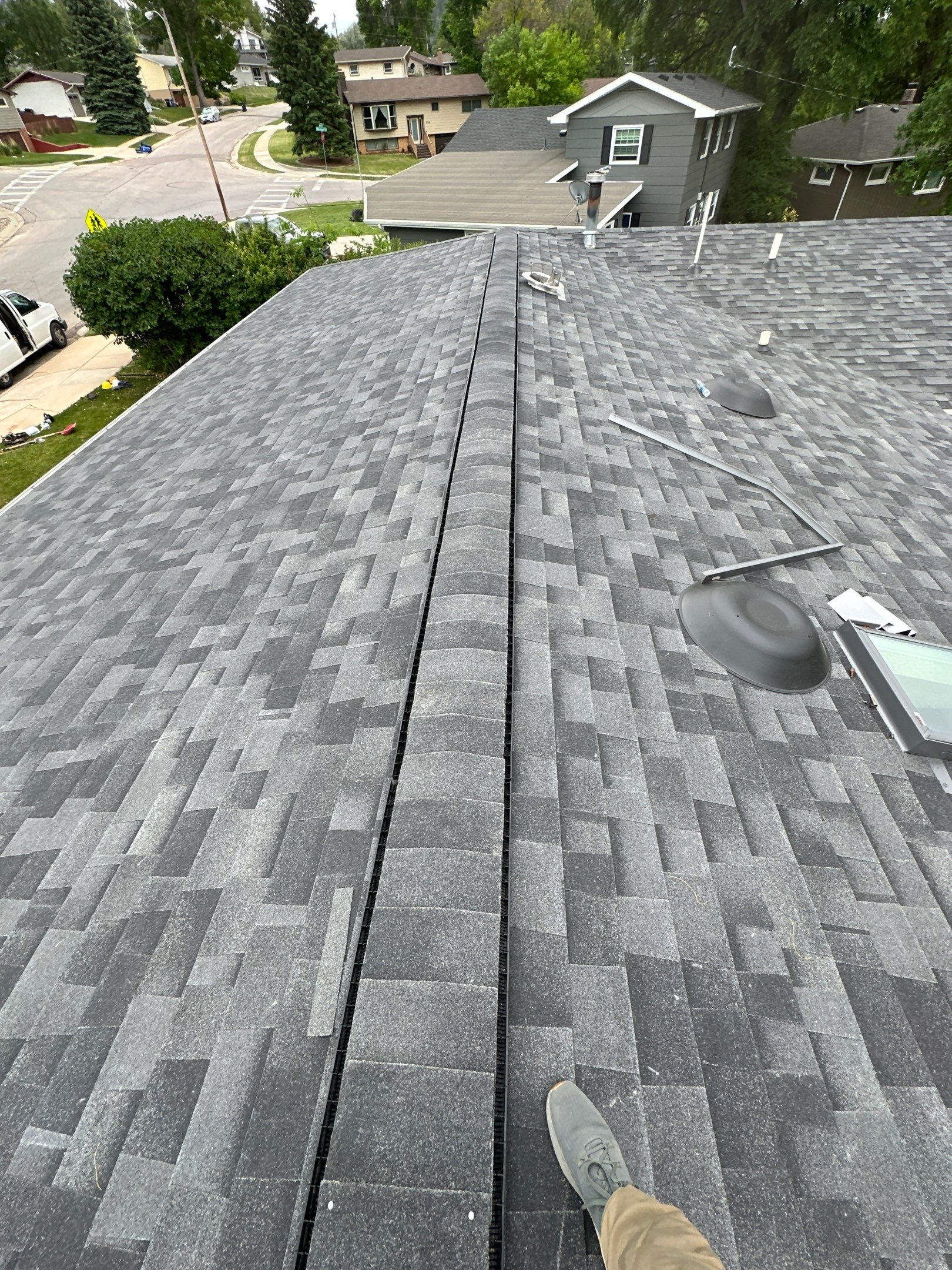 Residential Roofing Installation using Malarkey Shingles by Weather-Tite Exteriors LLC