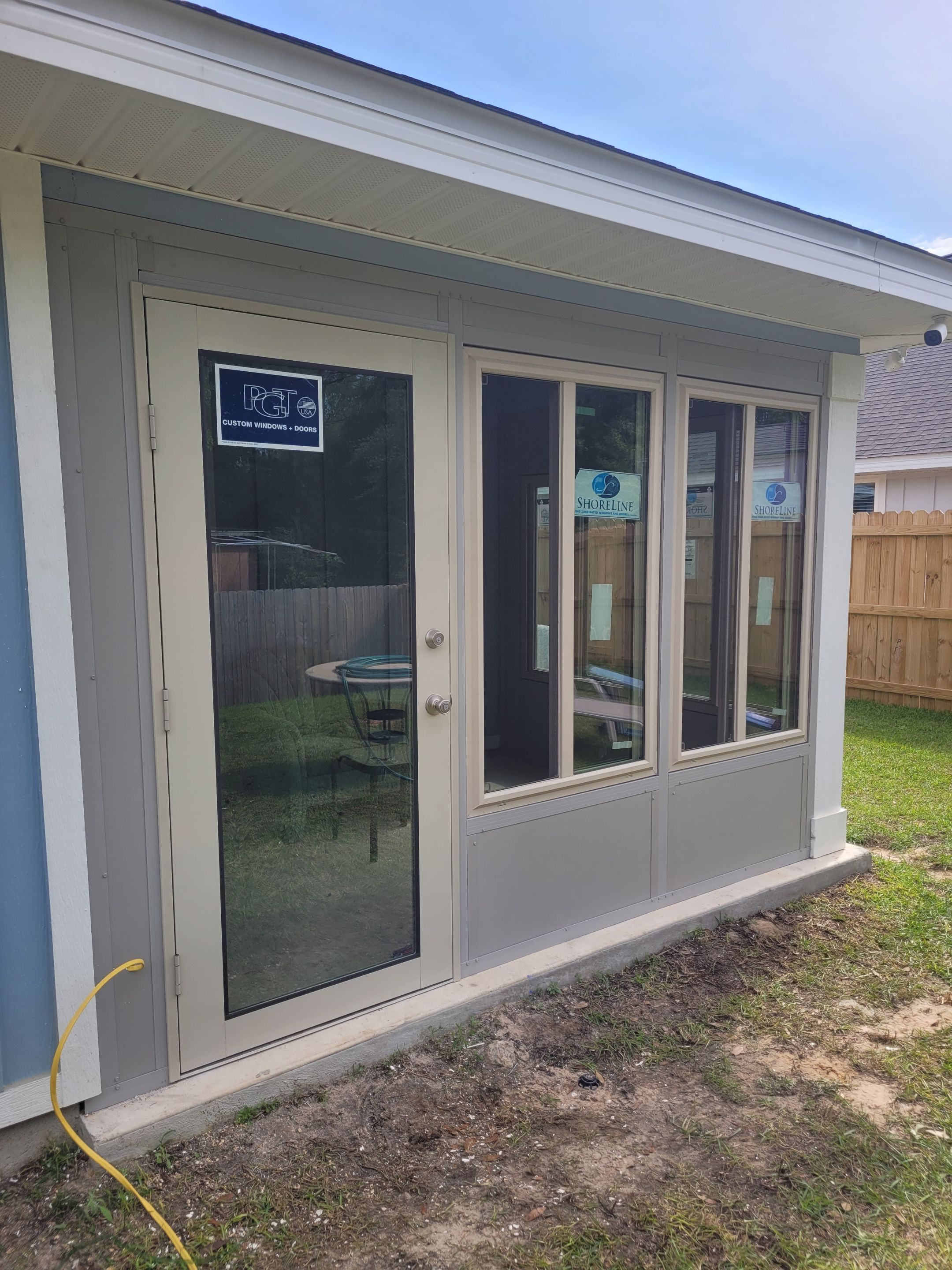 Screen Under Glass Room in Crestview by Titan Sunrooms