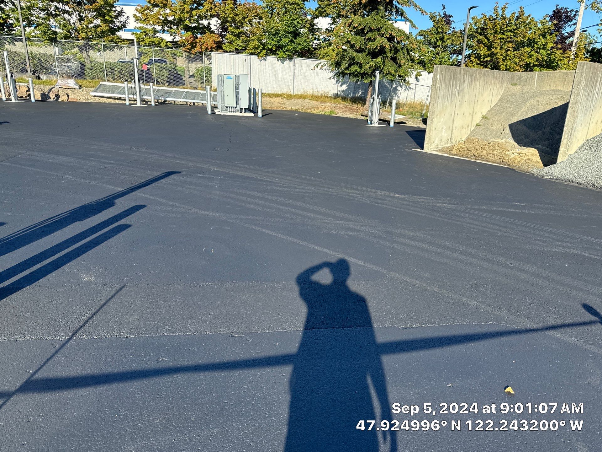 USPS Asphalt Patch Repair, Indoor Parking Lot Sandblast, Outdoor Parking Lot Sealcoating & Indoor/Outdoor Parking Lot Striping  by Jireh Asphalt & Concrete Inc 