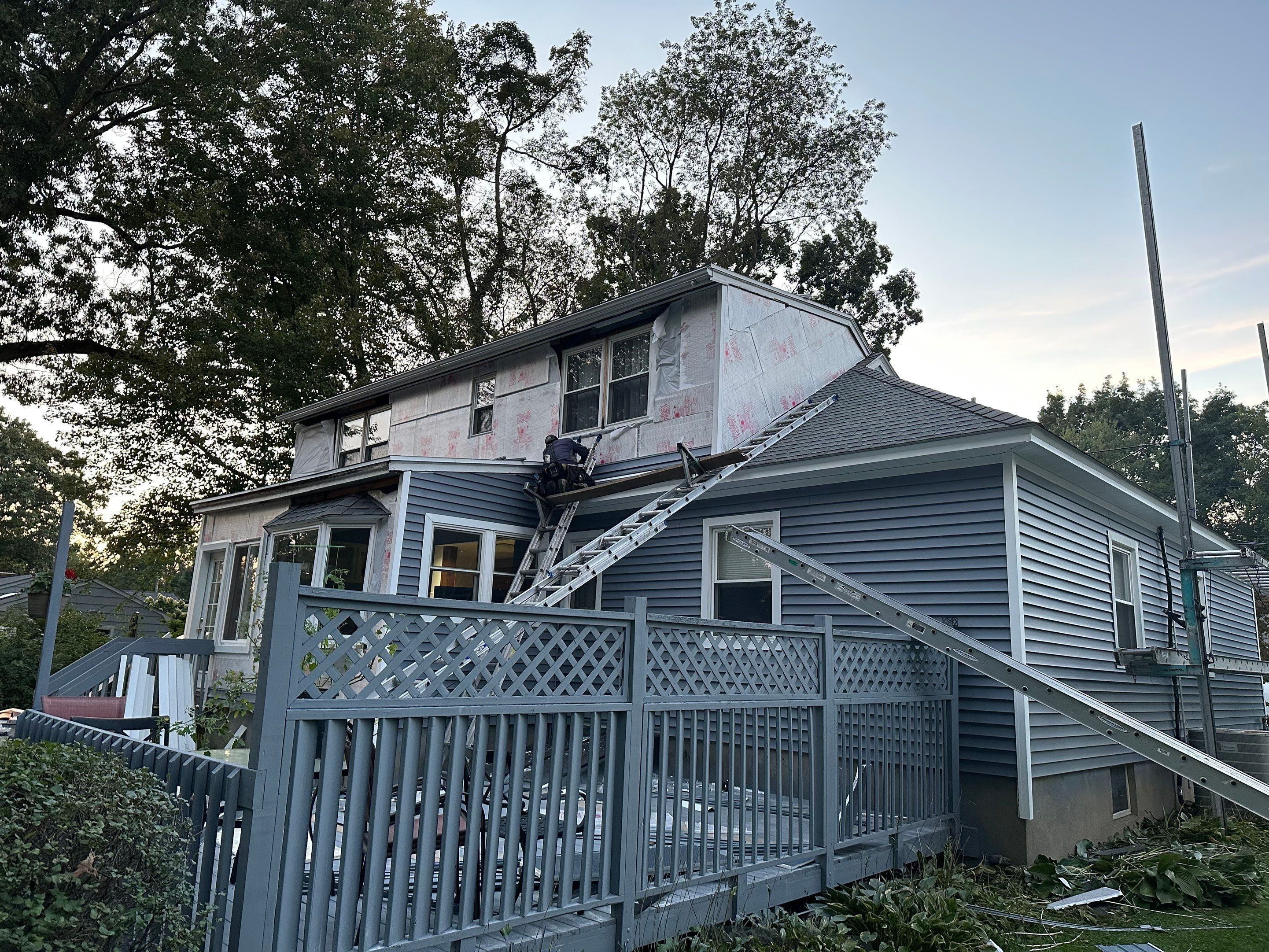 Siding Installation using Certainteed Monogram Flagstone by A Plus Exterior