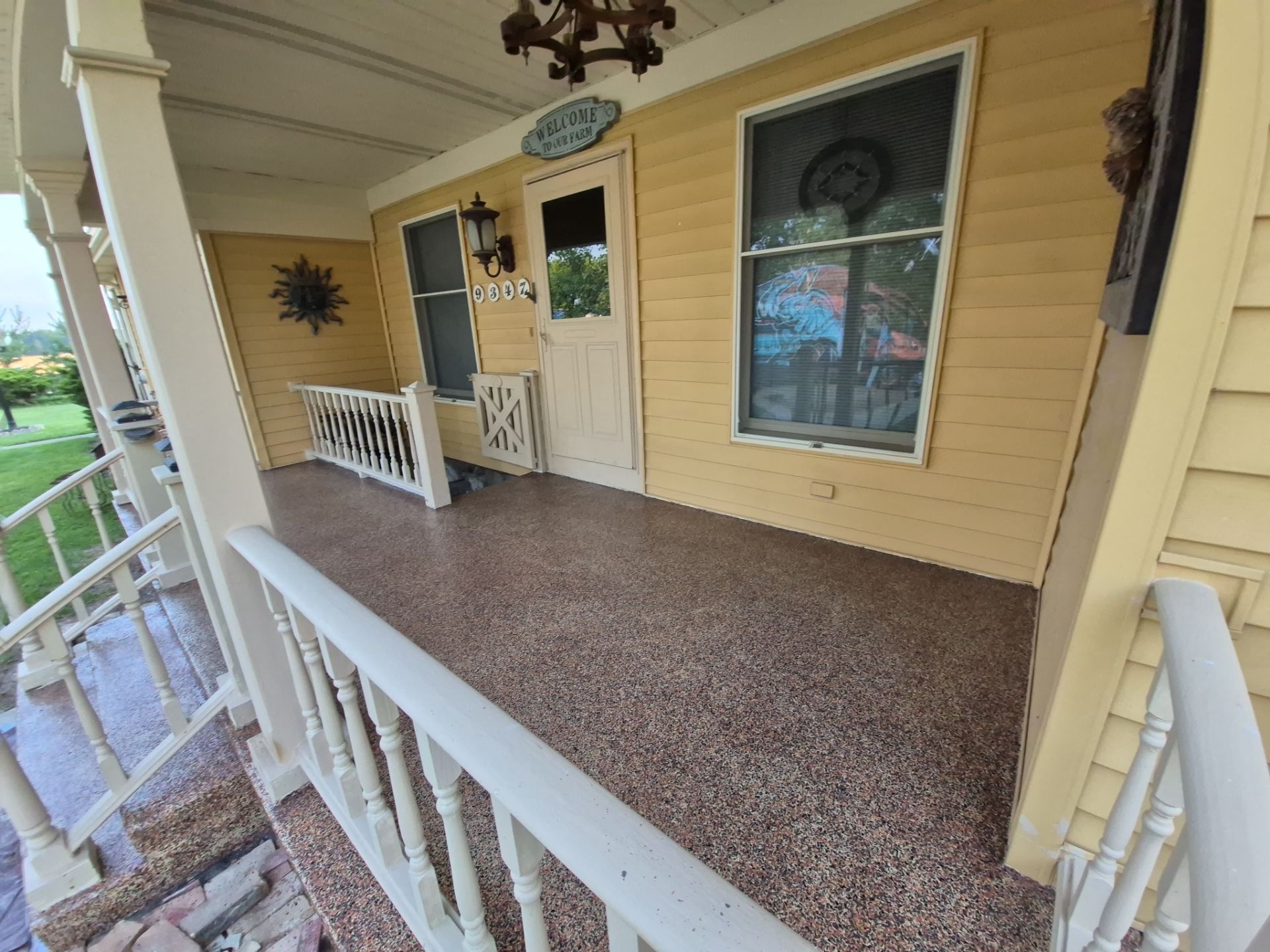 Project in Durand by Wise Coatings of Central Michigan