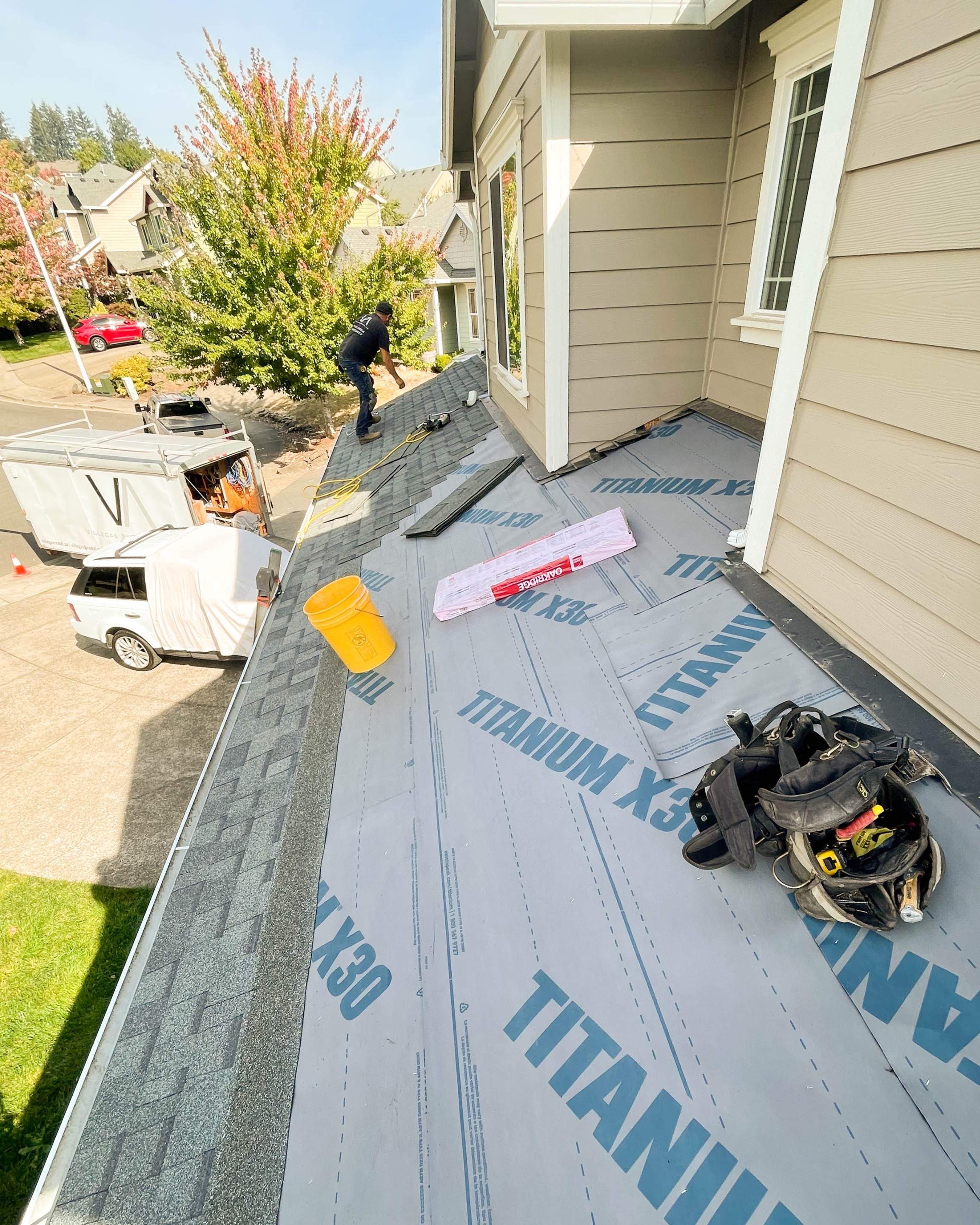 Residential Roof Replacement using Shingles by Villegas Remodeling, LLC