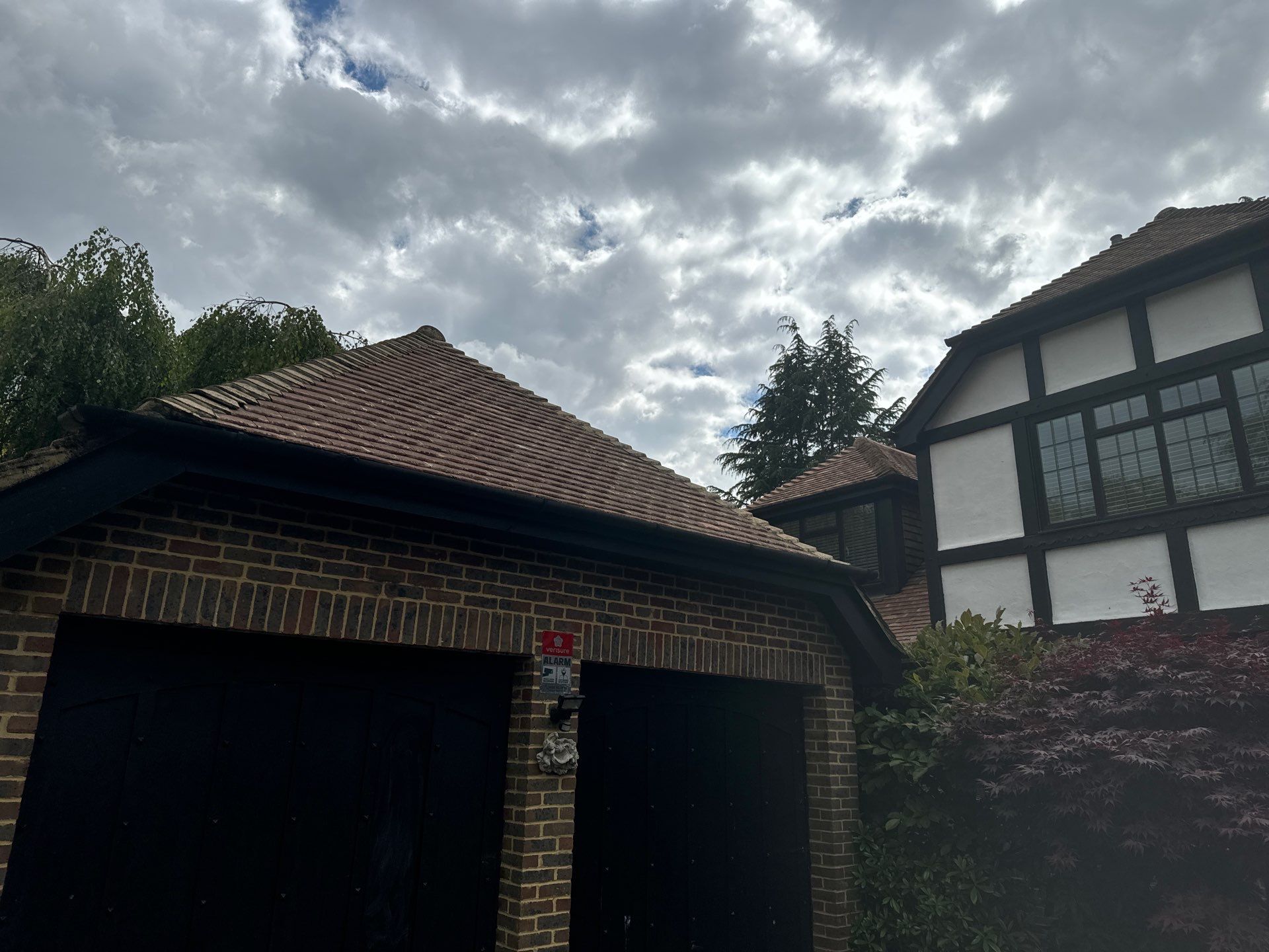 Roof Clean and Biocide Treatment using Honda 15lpm Low Pressure Washing Machine by Ges Exterior Cleaning ltd