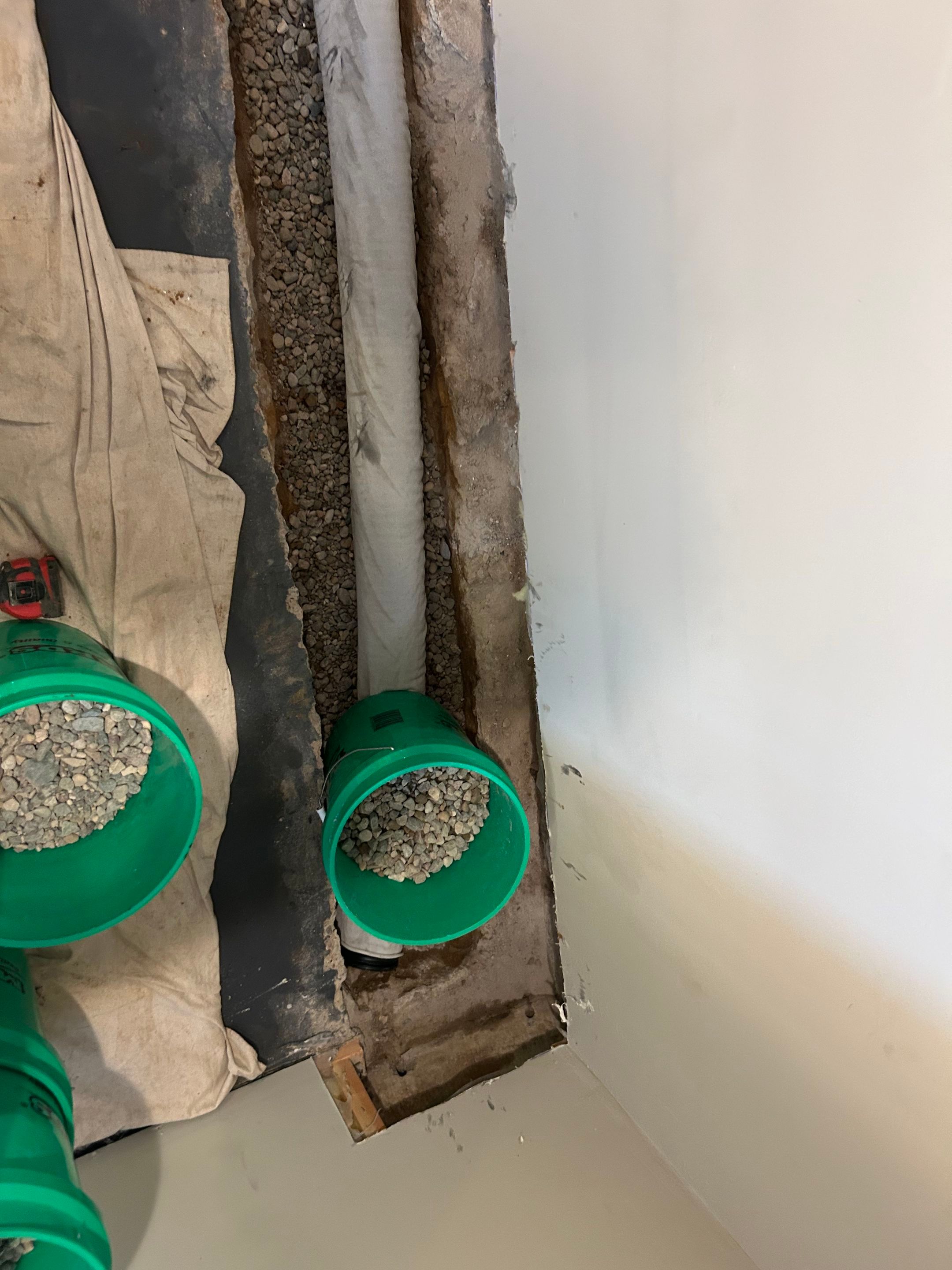 Drain Tile in Circle Pines by Waterproofing Northeast